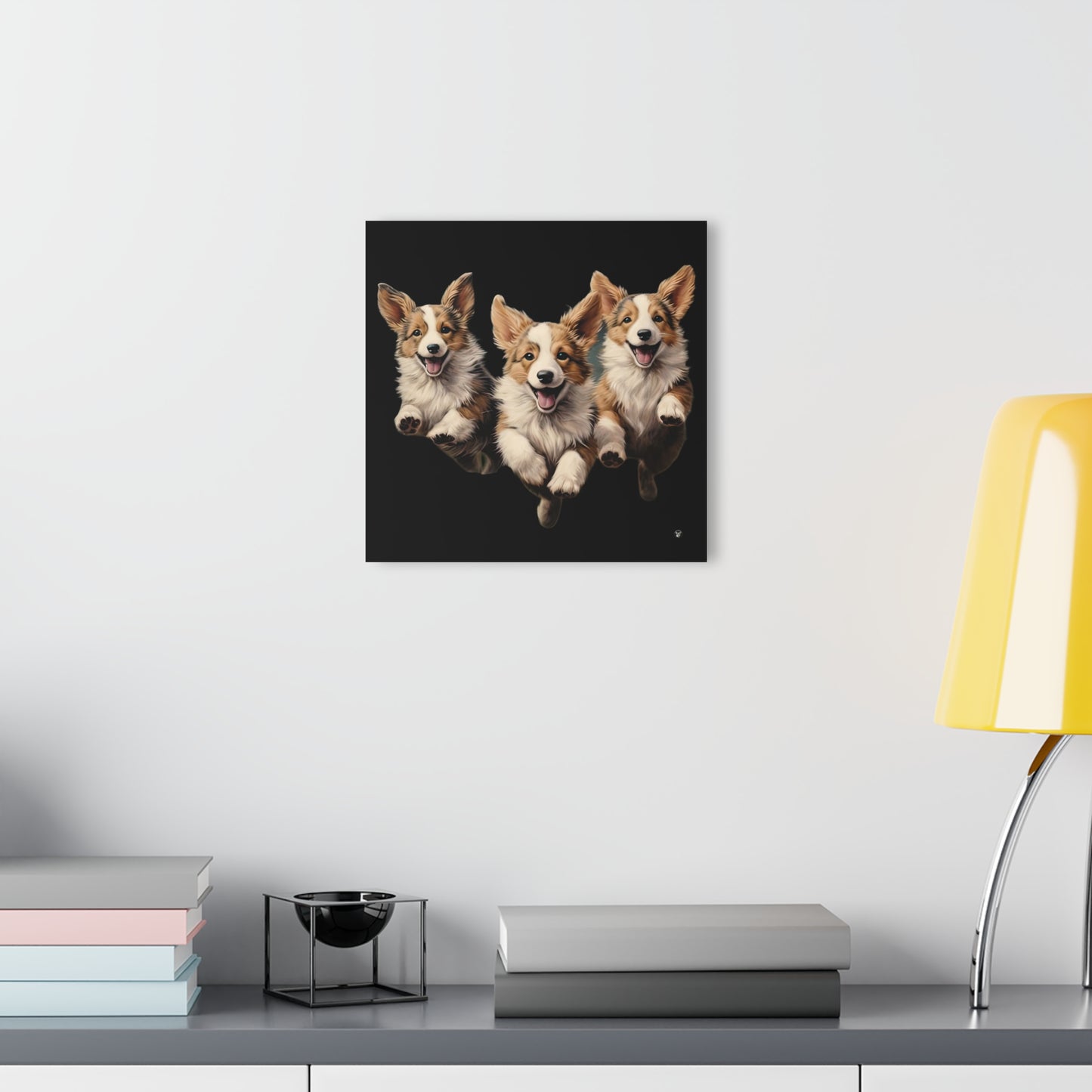 Corgi Enthusiasm - Print on Acrylic