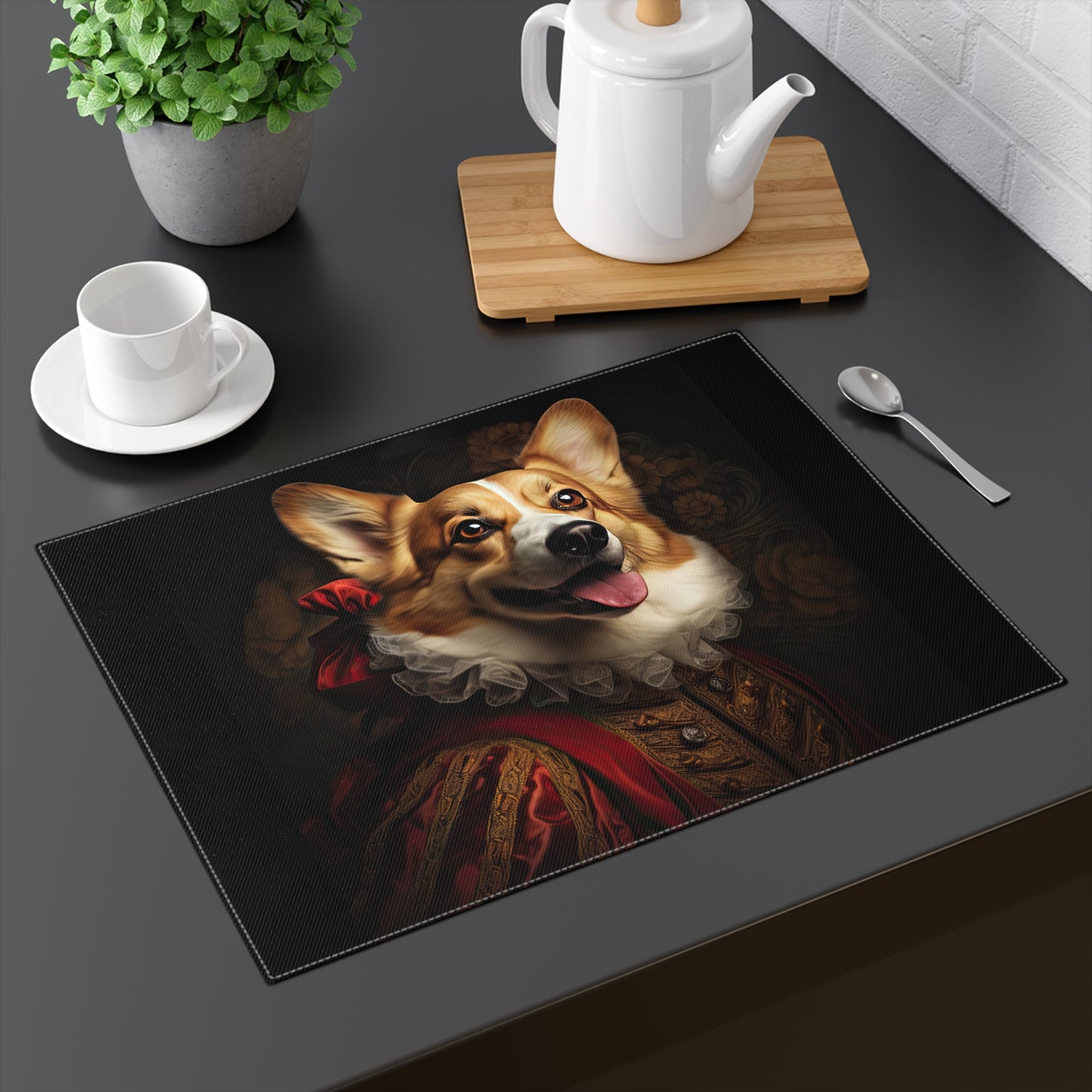 Renaissance Corgi - Placemat