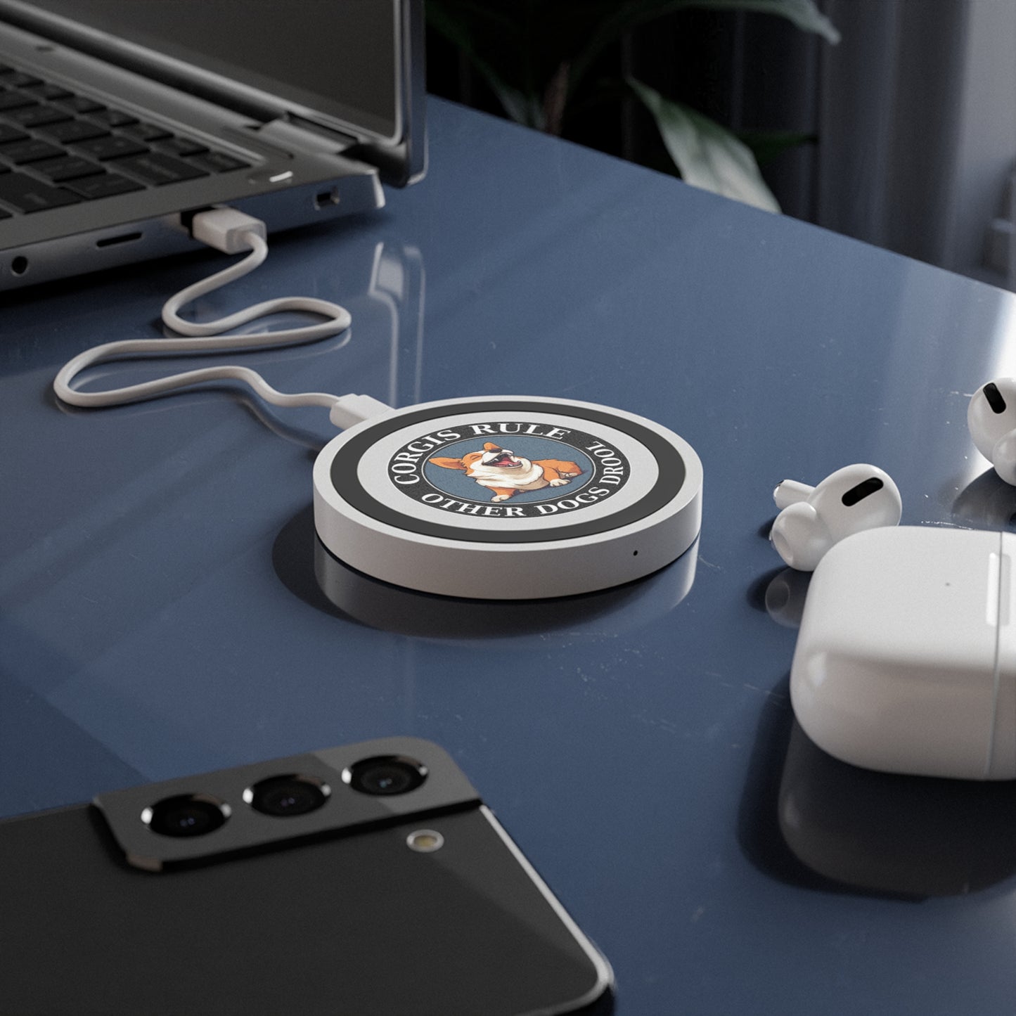 Corgis Rule...Other Dogs Drool - Quake Wireless Charging Pad