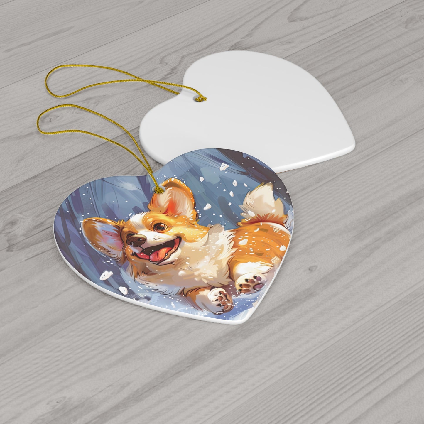 Winter Fun - Ceramic Ornament