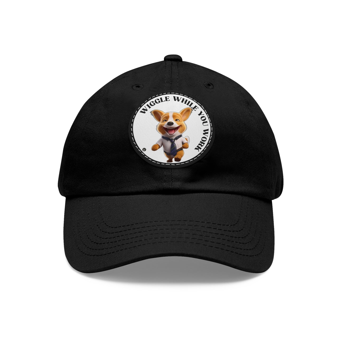 Wiggle While You Work - Cap with Leather Patch