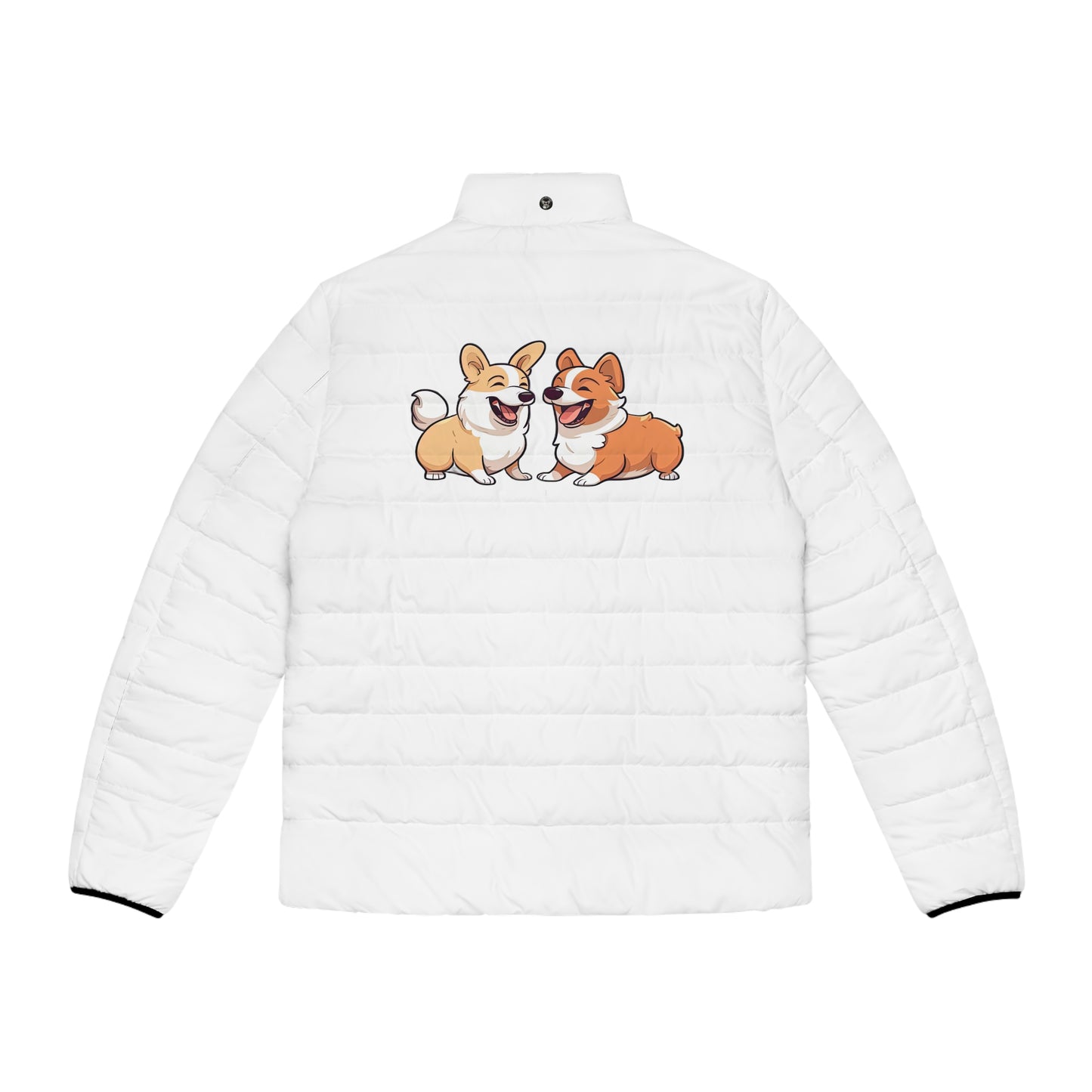 Corgi Couple - Puffer Jacket