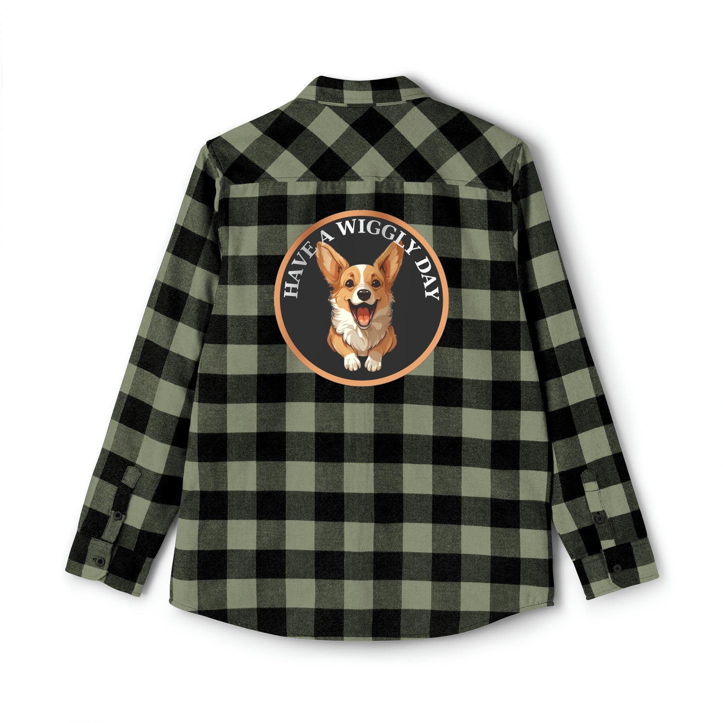 Have a Wiggly Day - Flannel Shirt