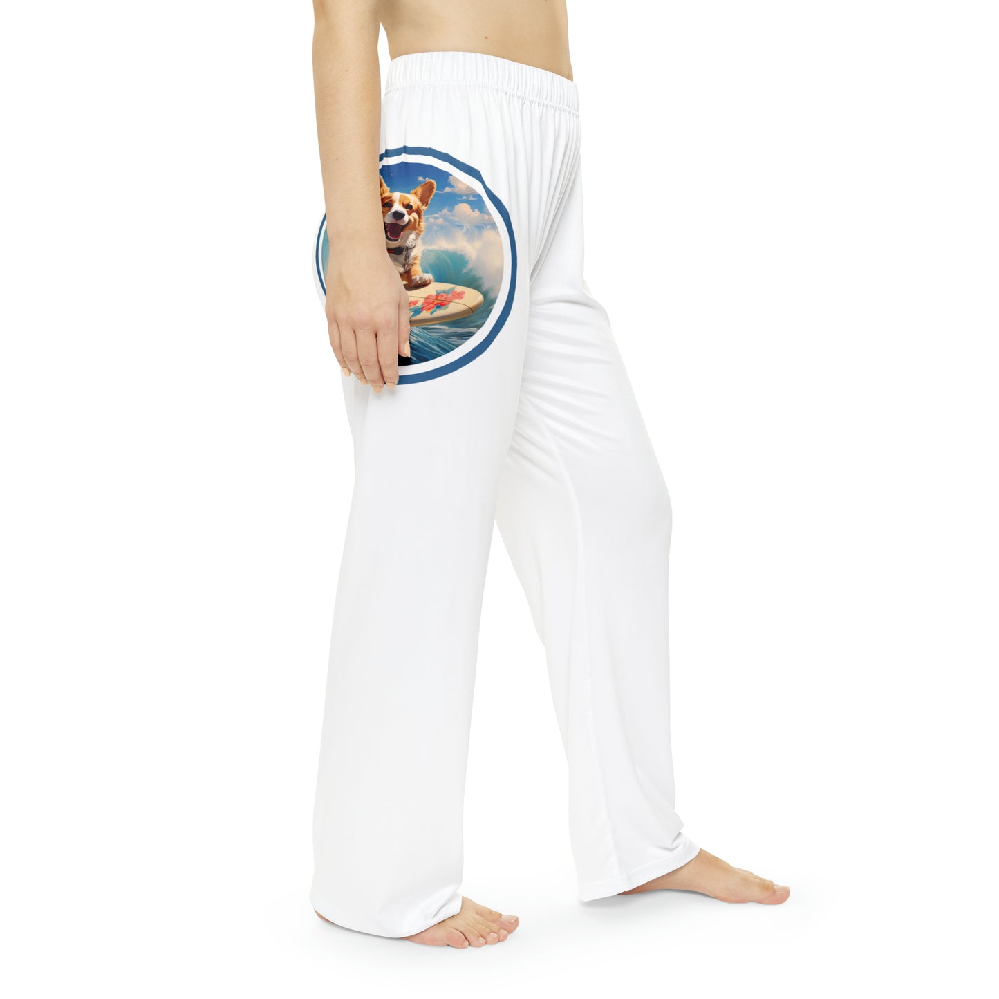 Cowabunga Corgi - Women's Pajama Pants