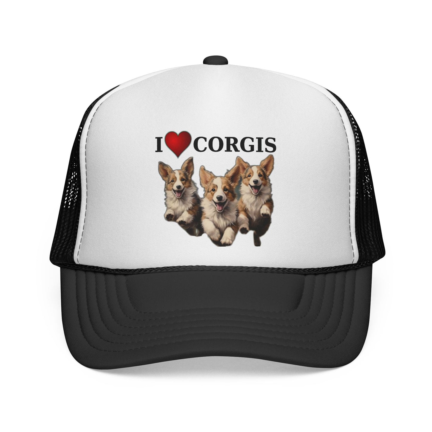 I Heart Corgis Trucker