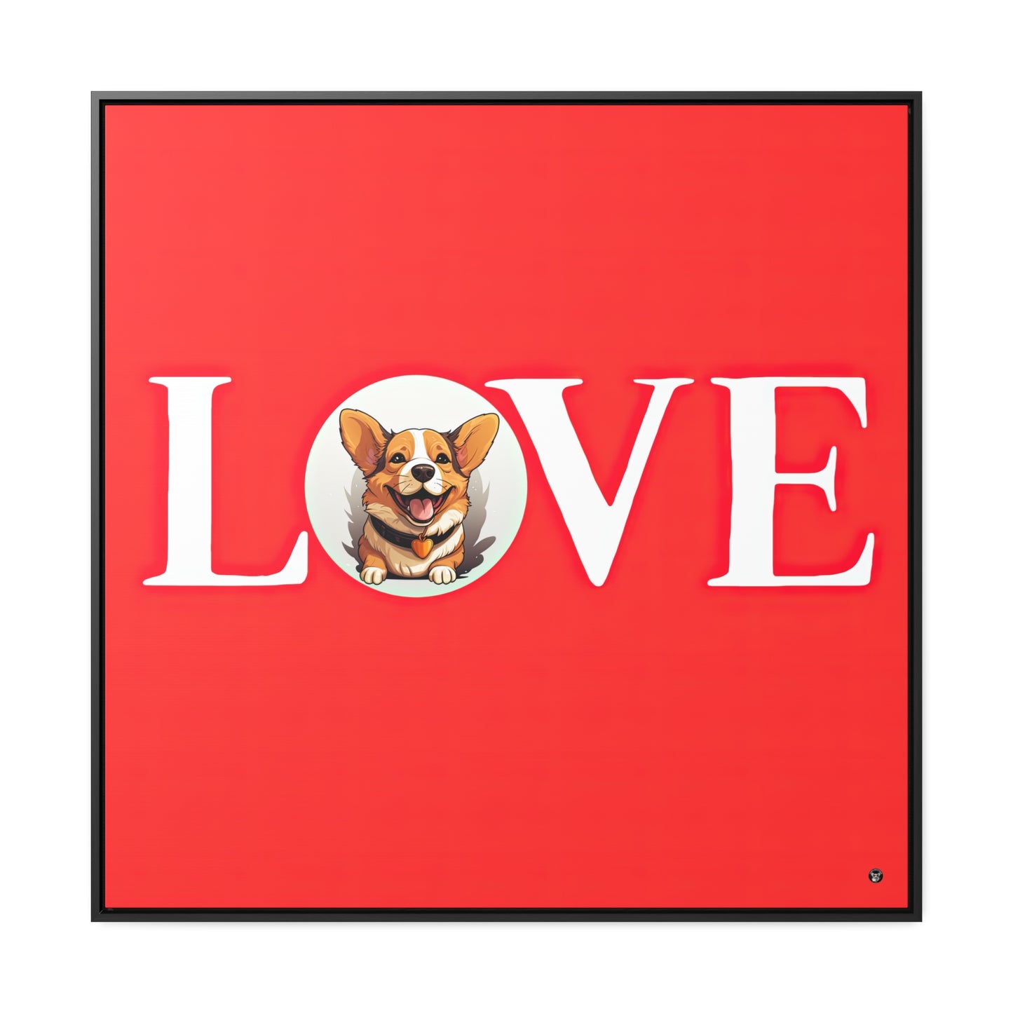 More Love - Framed on Canvas