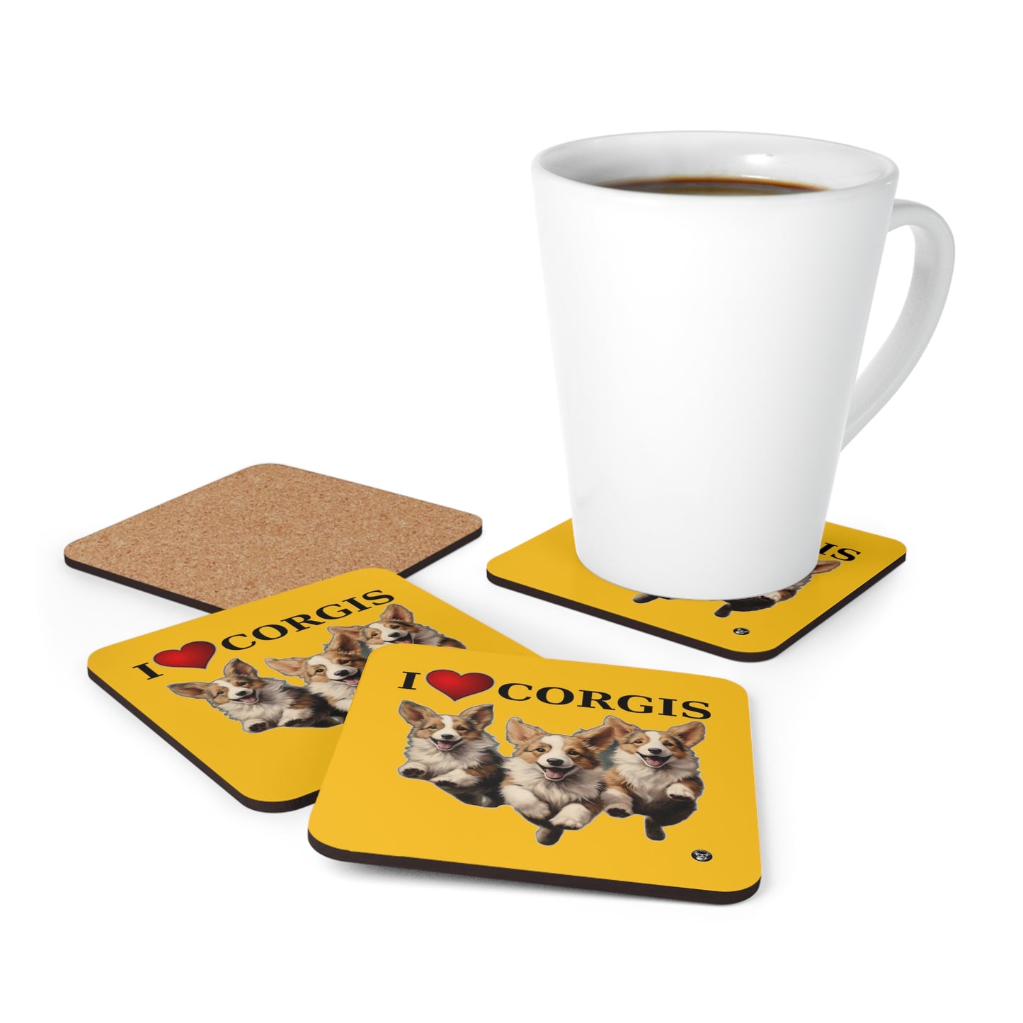 I Heart Corgis - Coasters