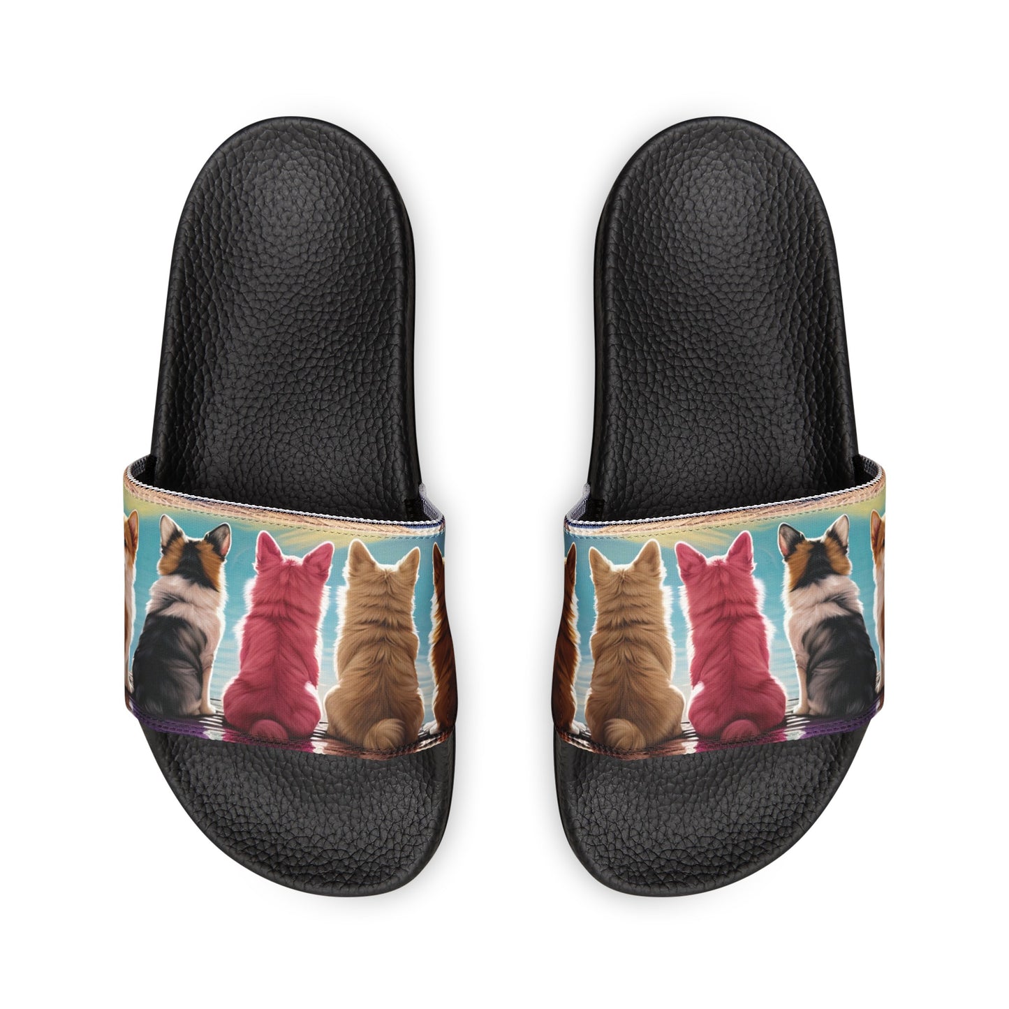 Corgi Lake - Women's Slide Sandals