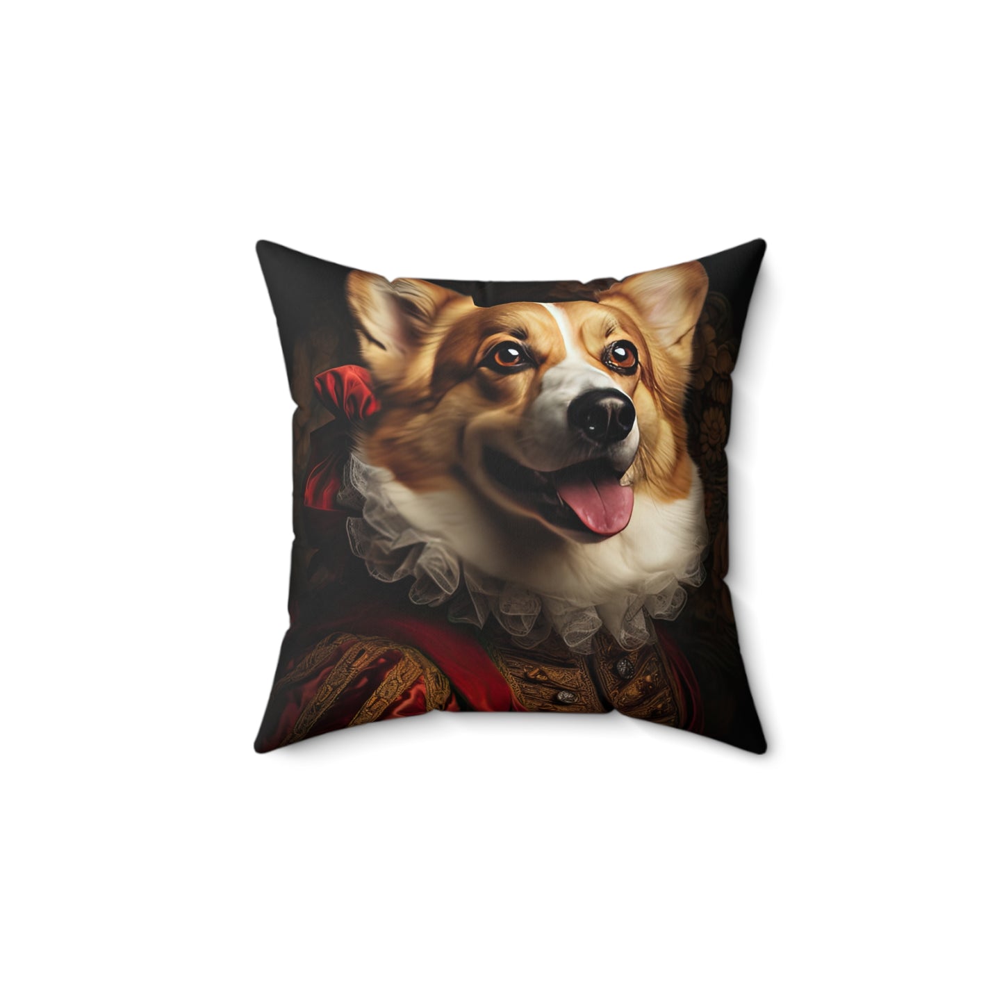 Renaissance Corgi - Throw Pillow