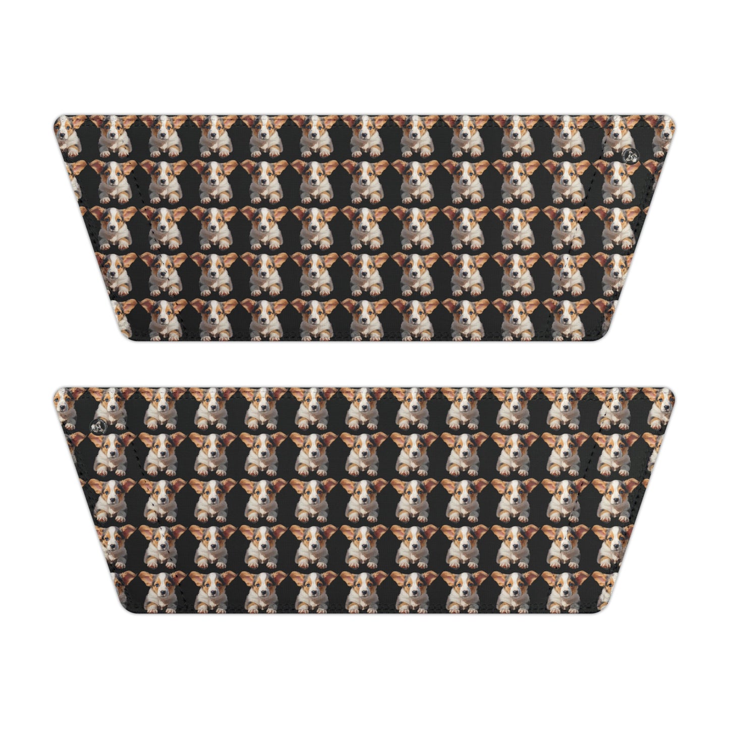 Puppy Portrait Mosaic - Women's Slide Sandals