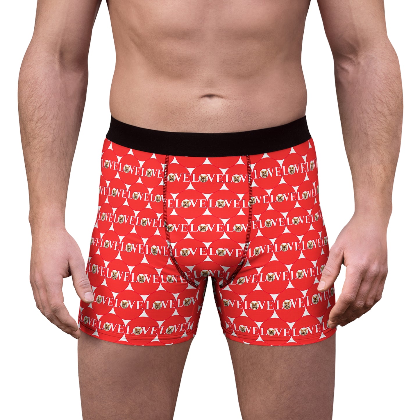 More Love Mosaic Boxer Briefs