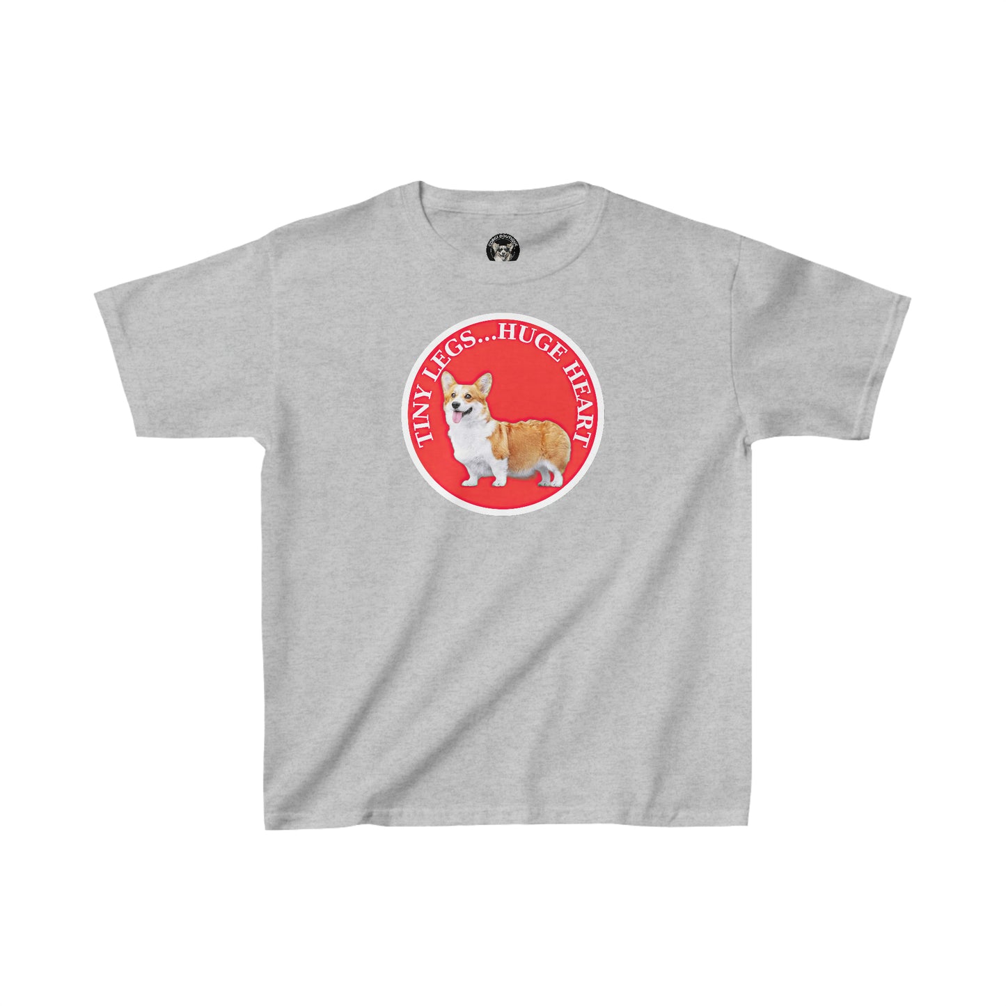 Tiny Legs...Huge Heart - Kids Heavy Cotton Tee