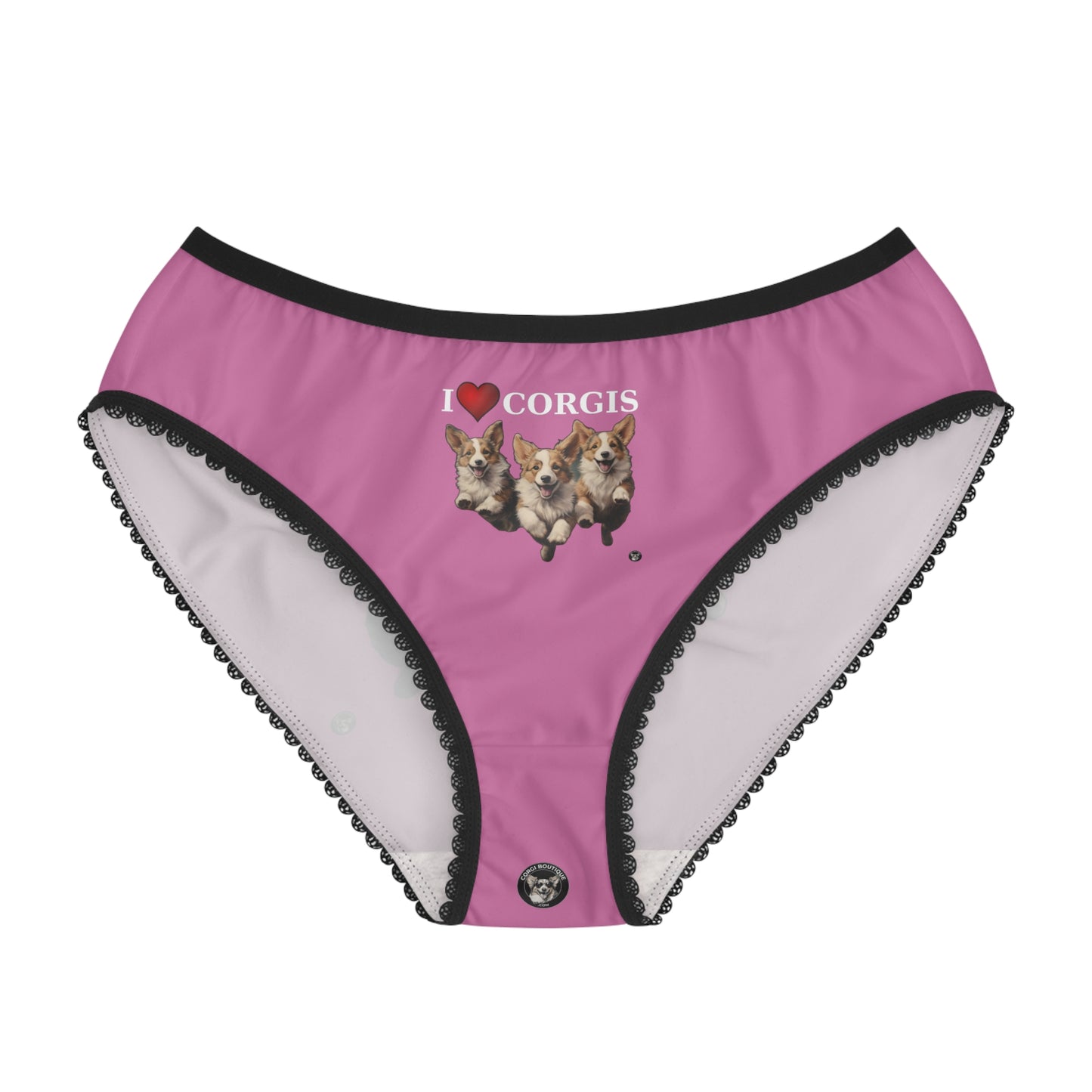 I Heart Corgis Panties