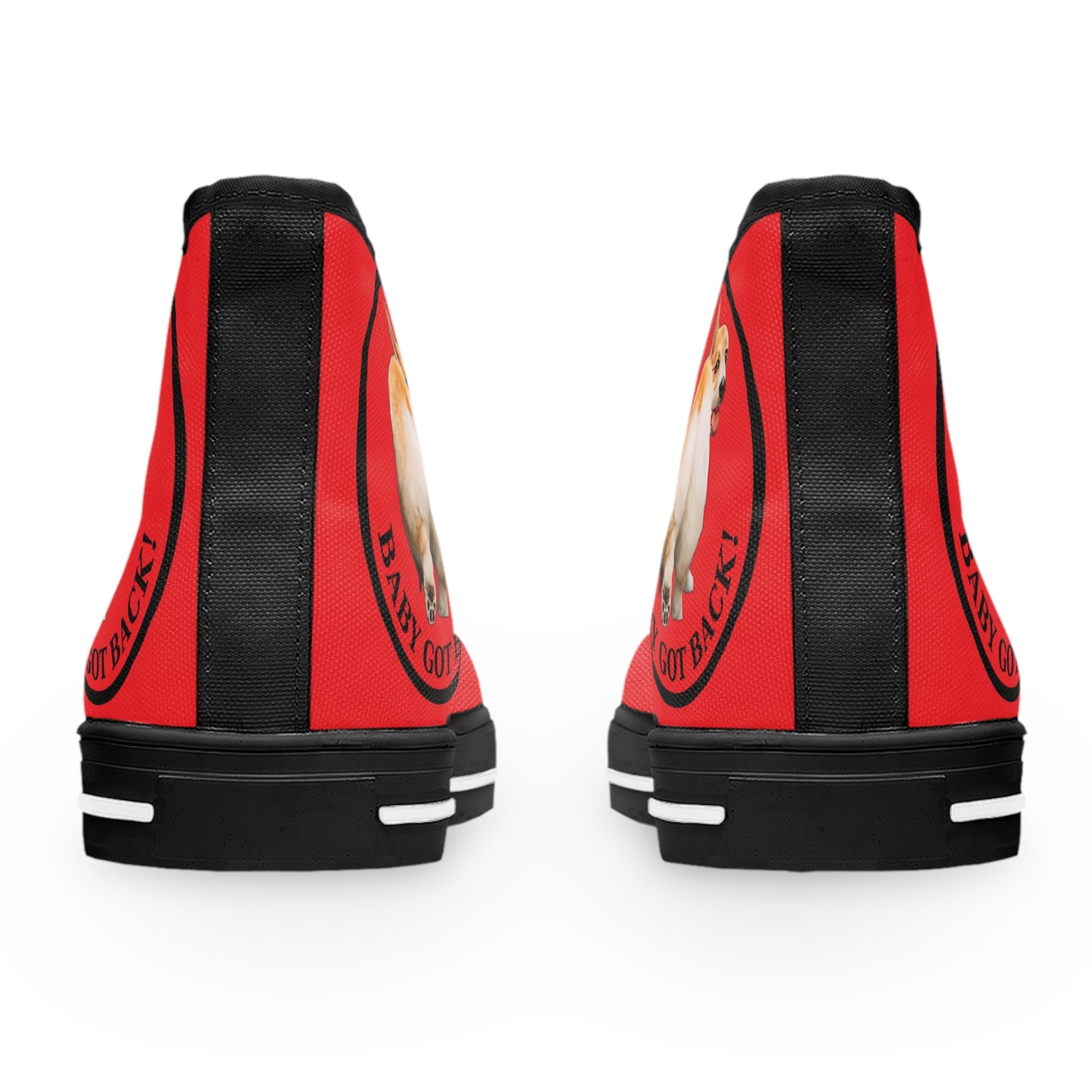 Baby Got Back - Women's High Top Sneakers