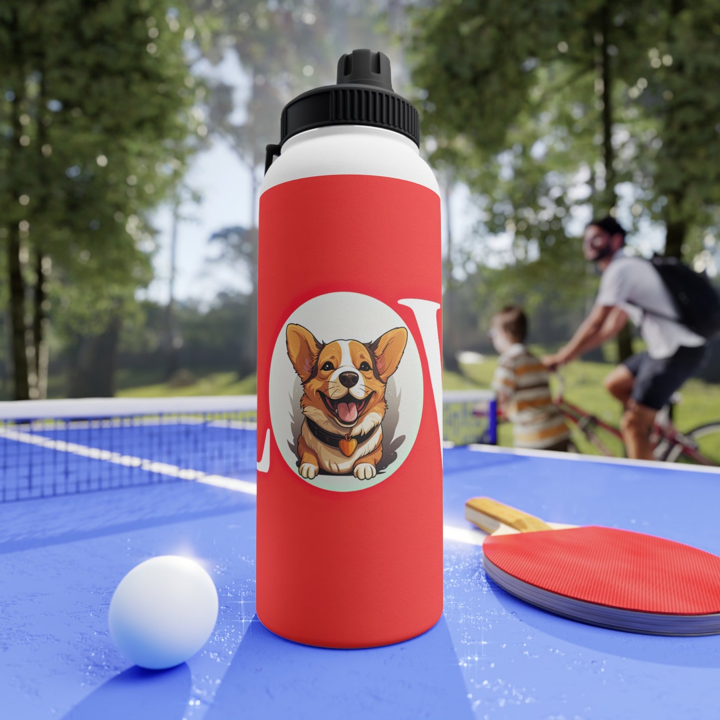 More Love - Water Bottle with Sport Lid