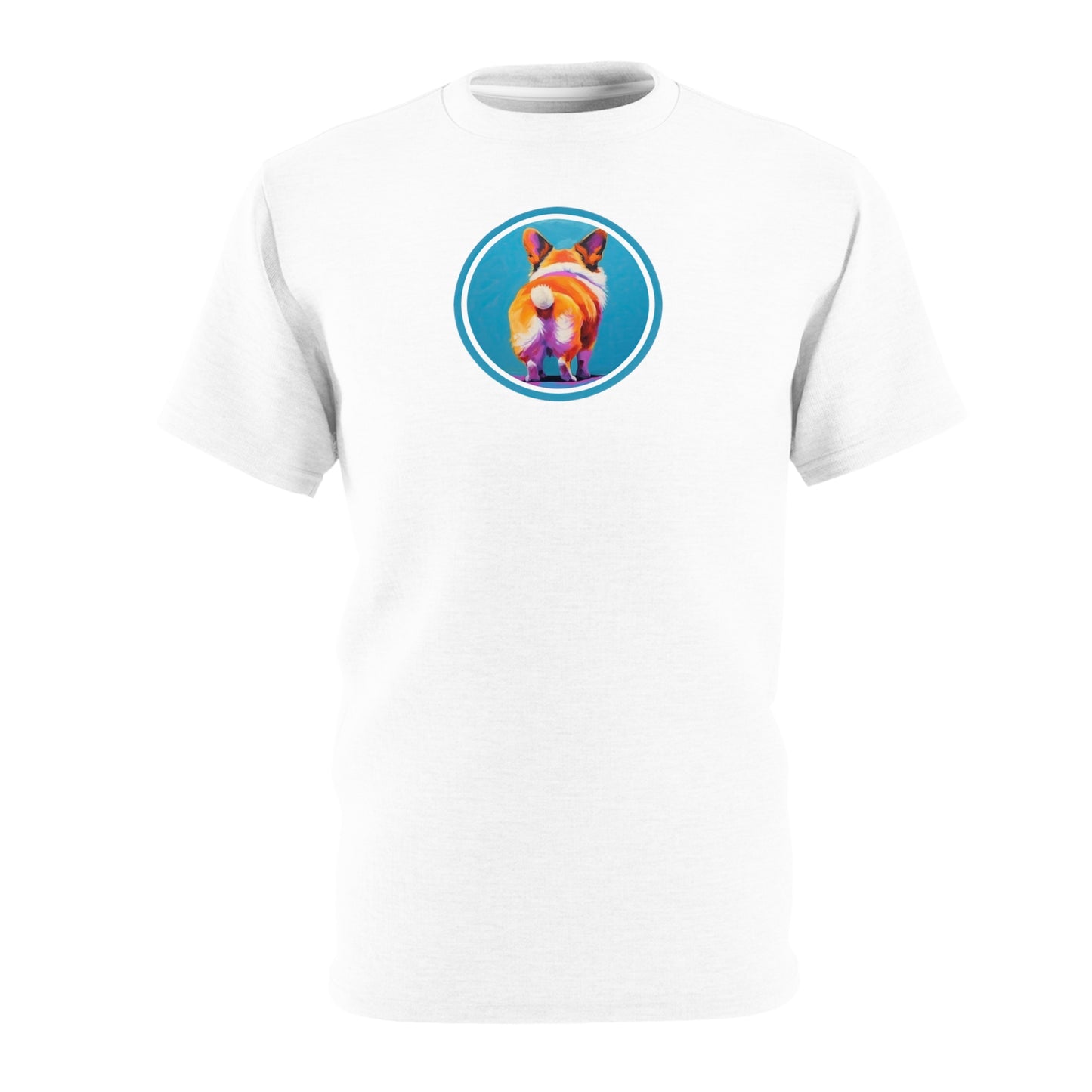 Corgi Butt T-Shirt in White
