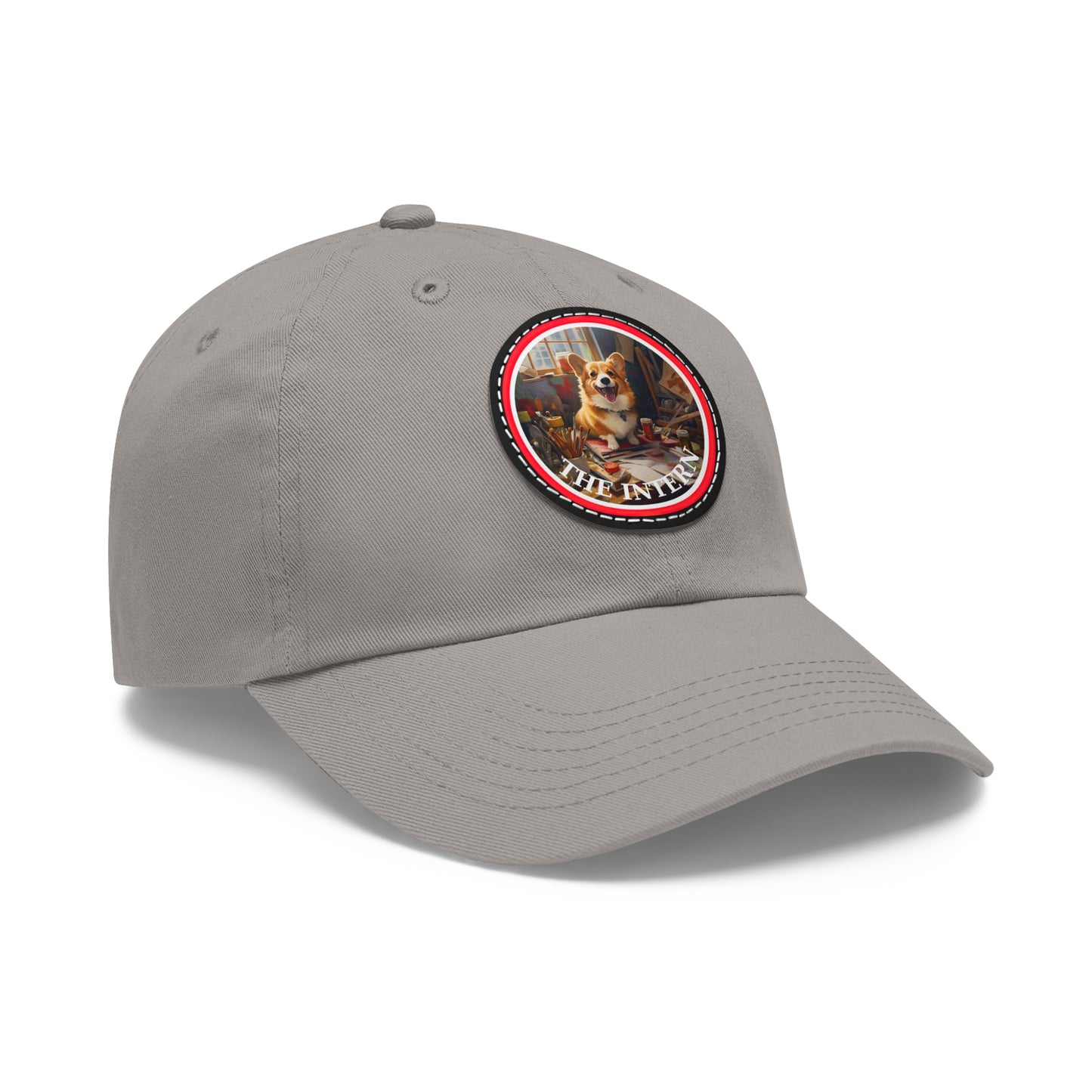 The Intern - Cap with Leather Patch