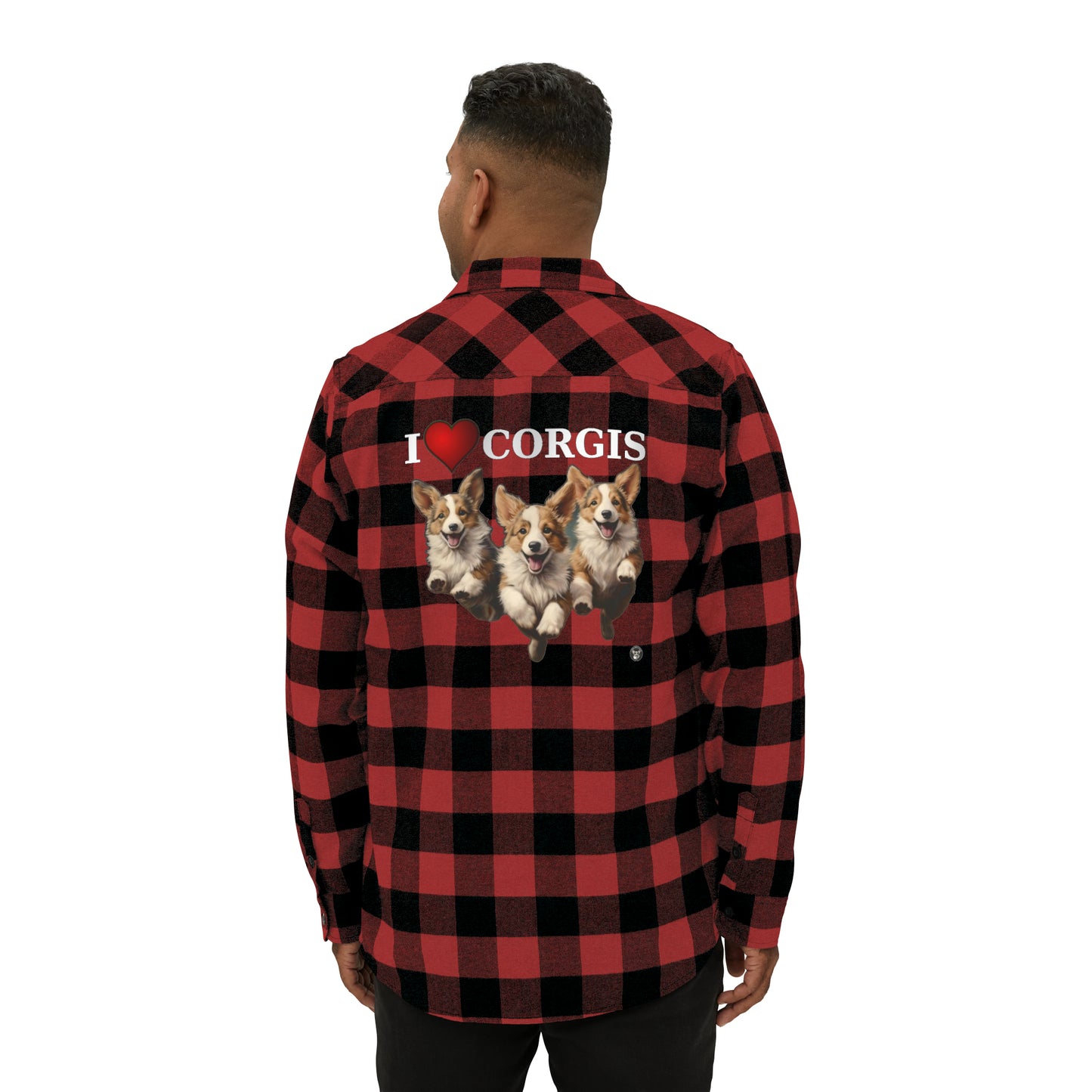 I Heart Corgis - Flannel Shirt