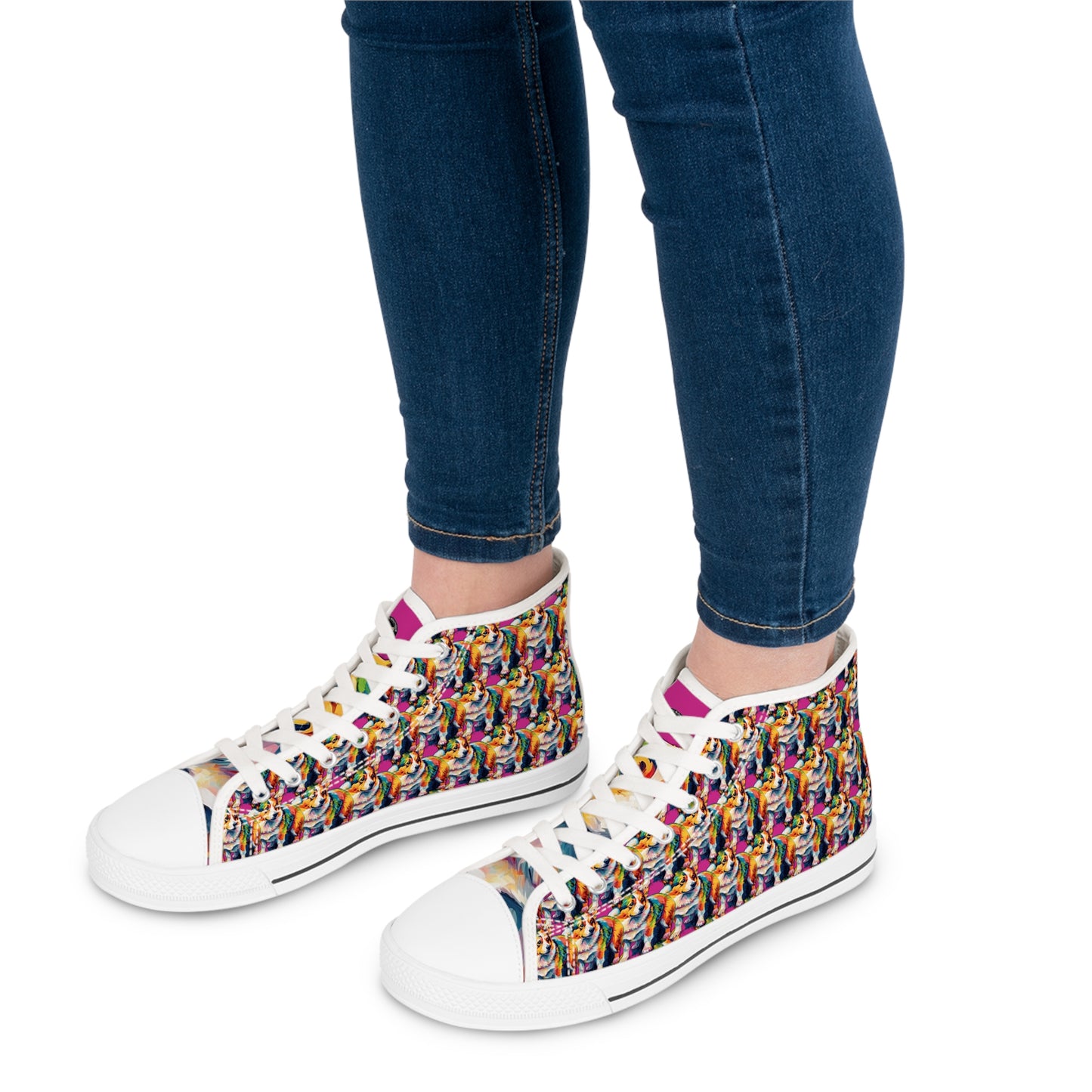 The Scout Mosaic - Women's High Top Sneakers