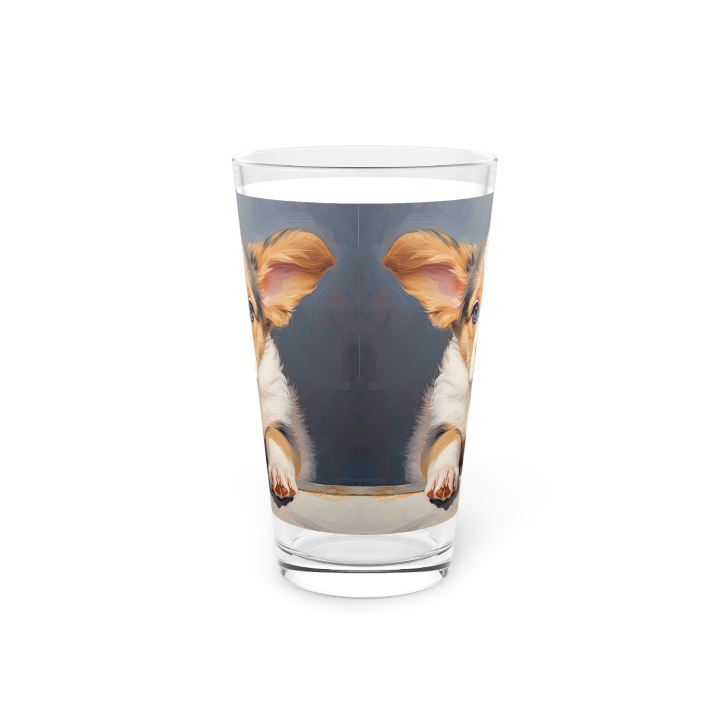 Puppy Portrait - Pint Glass
