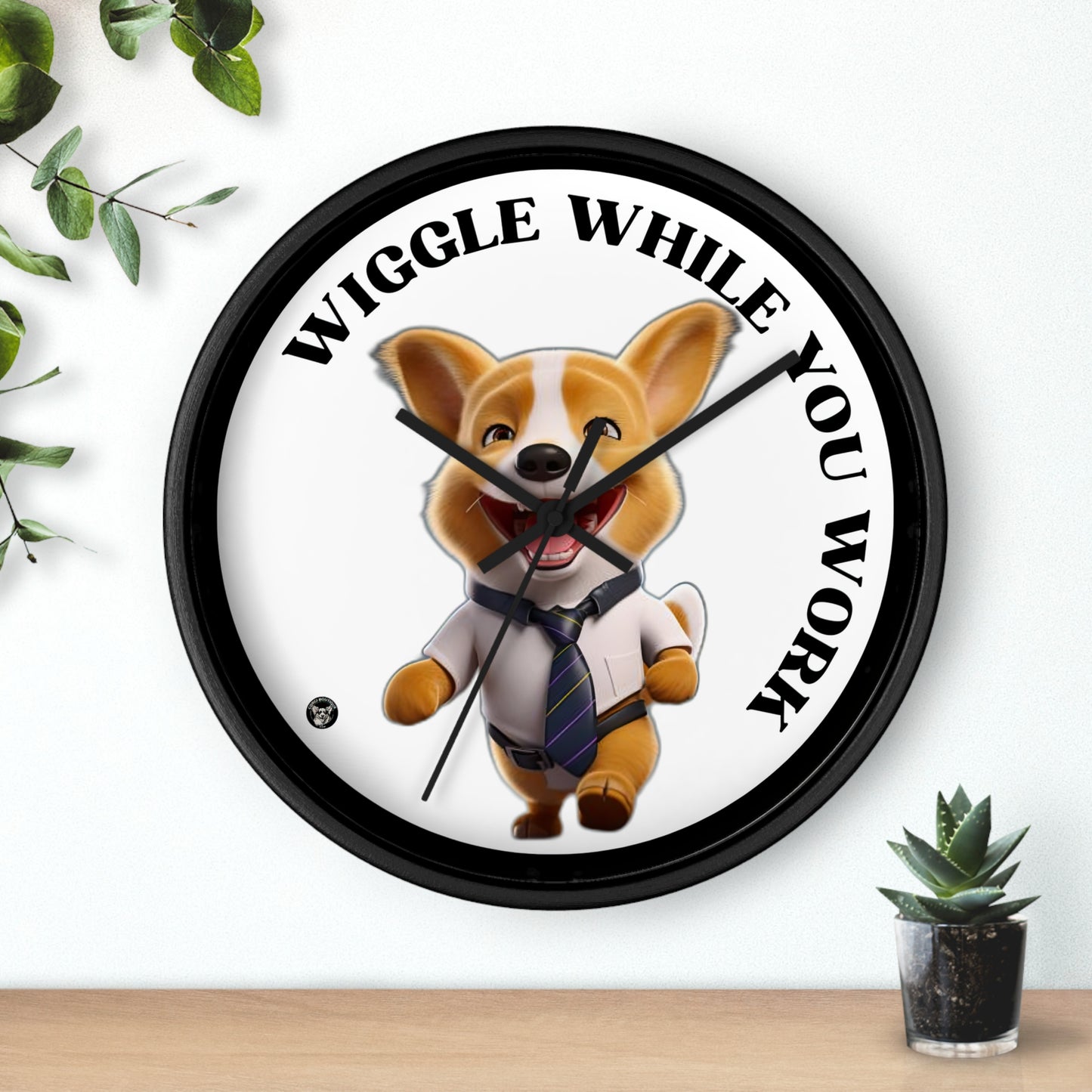 Wiggle While You Work - Wall Clock