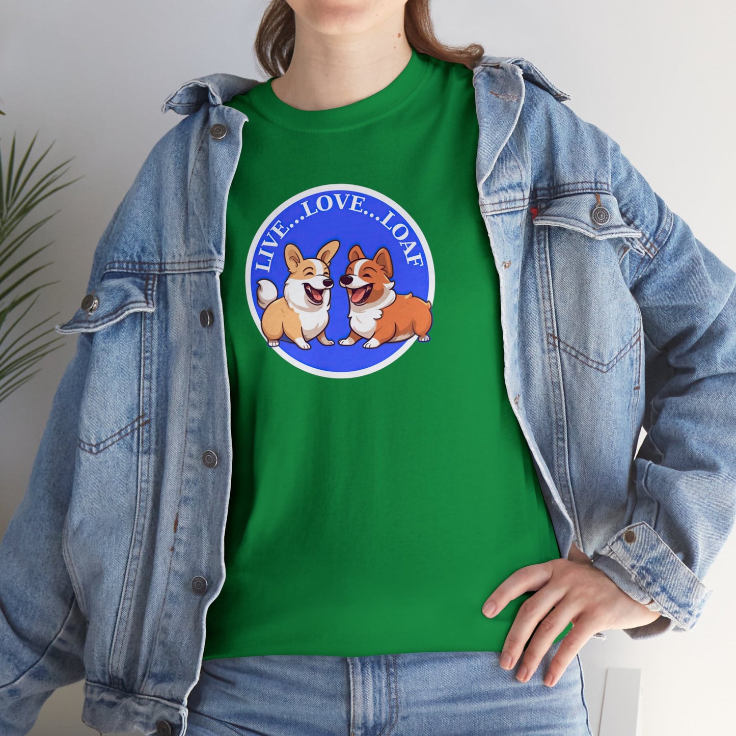Live...Love...Loaf - Unisex Heavy Cotton Tee