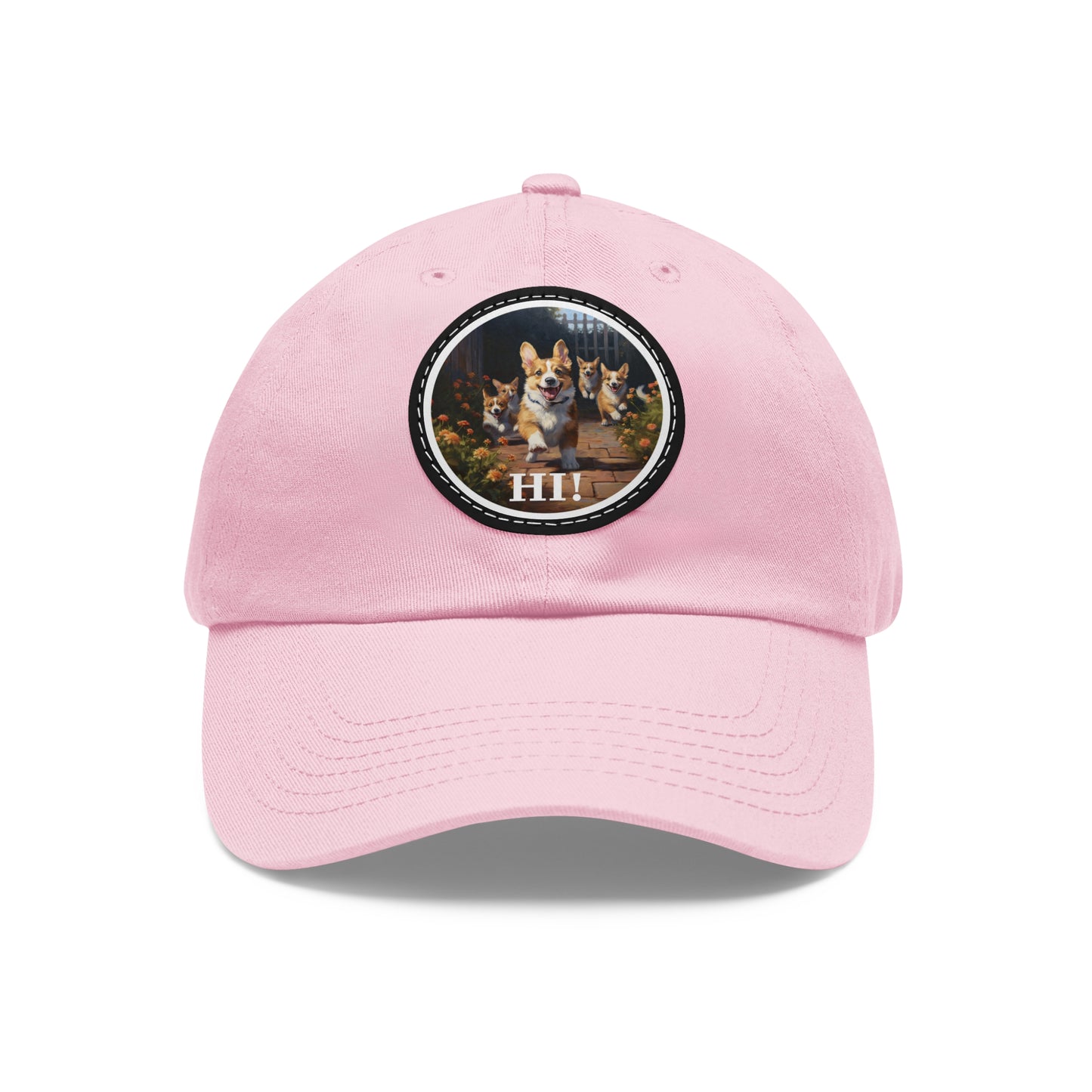 Hi! - Cap with Leather Patch