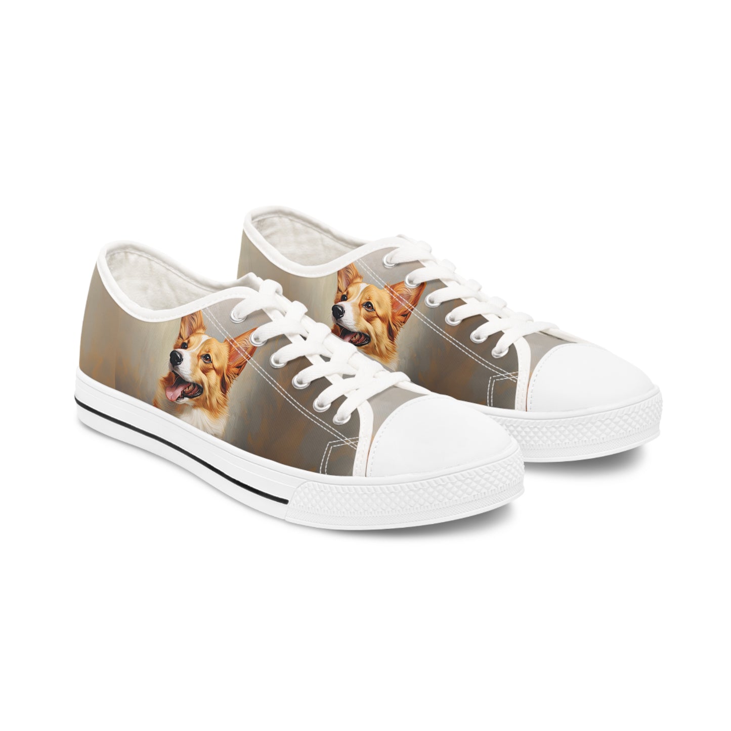 Pembroke Portrait - Women's Low Top Sneakers