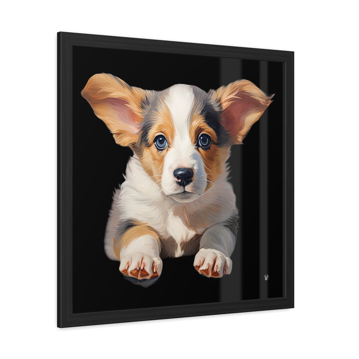 Puppy Portrait - Framed Print