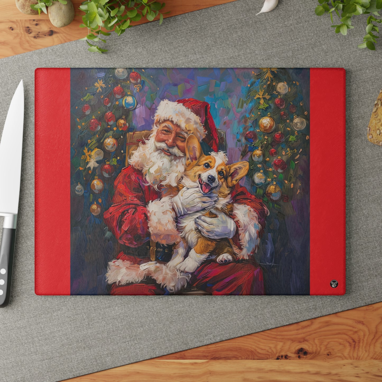 Nice List - Glass Cutting Board