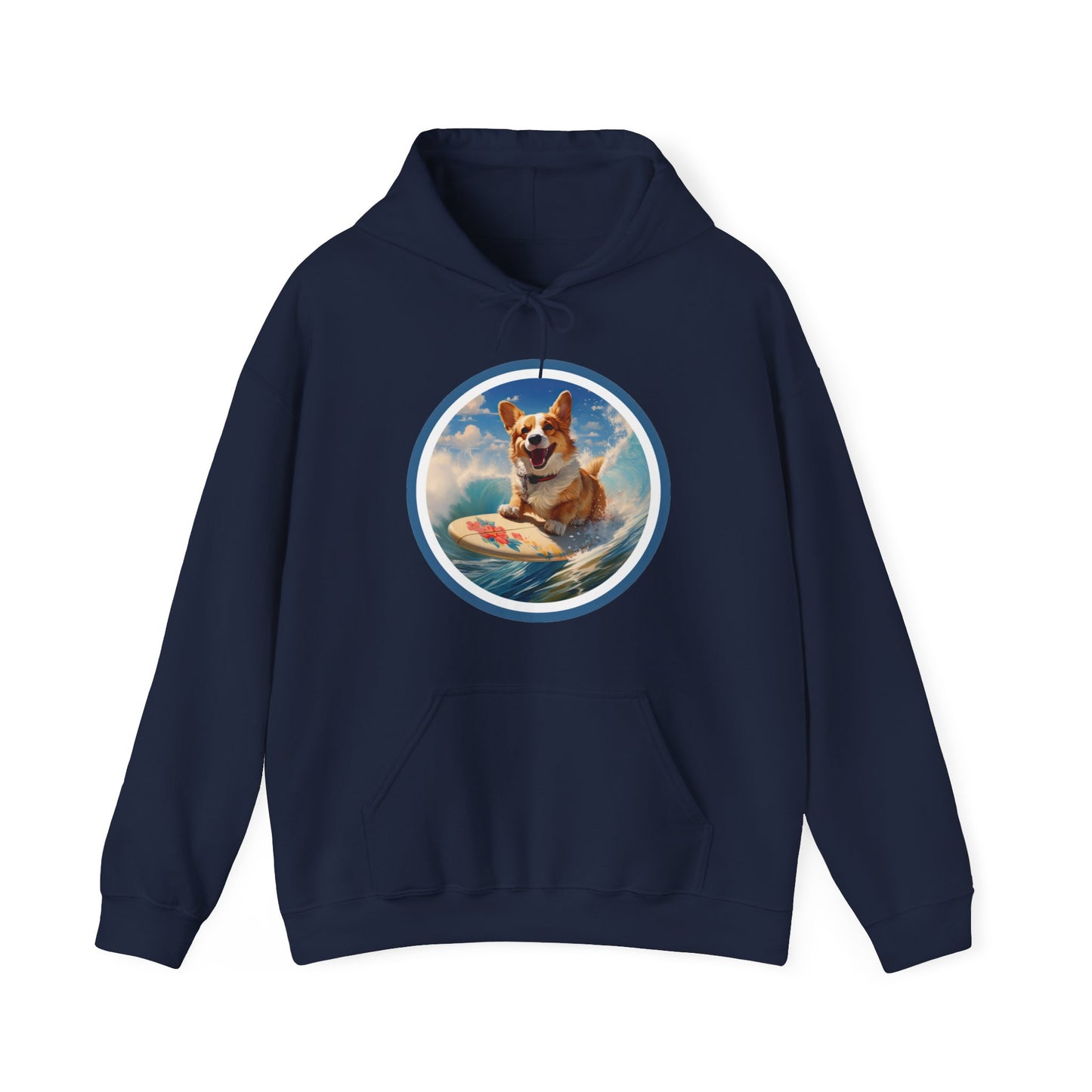 Cowabunga Corgi - Hoodie