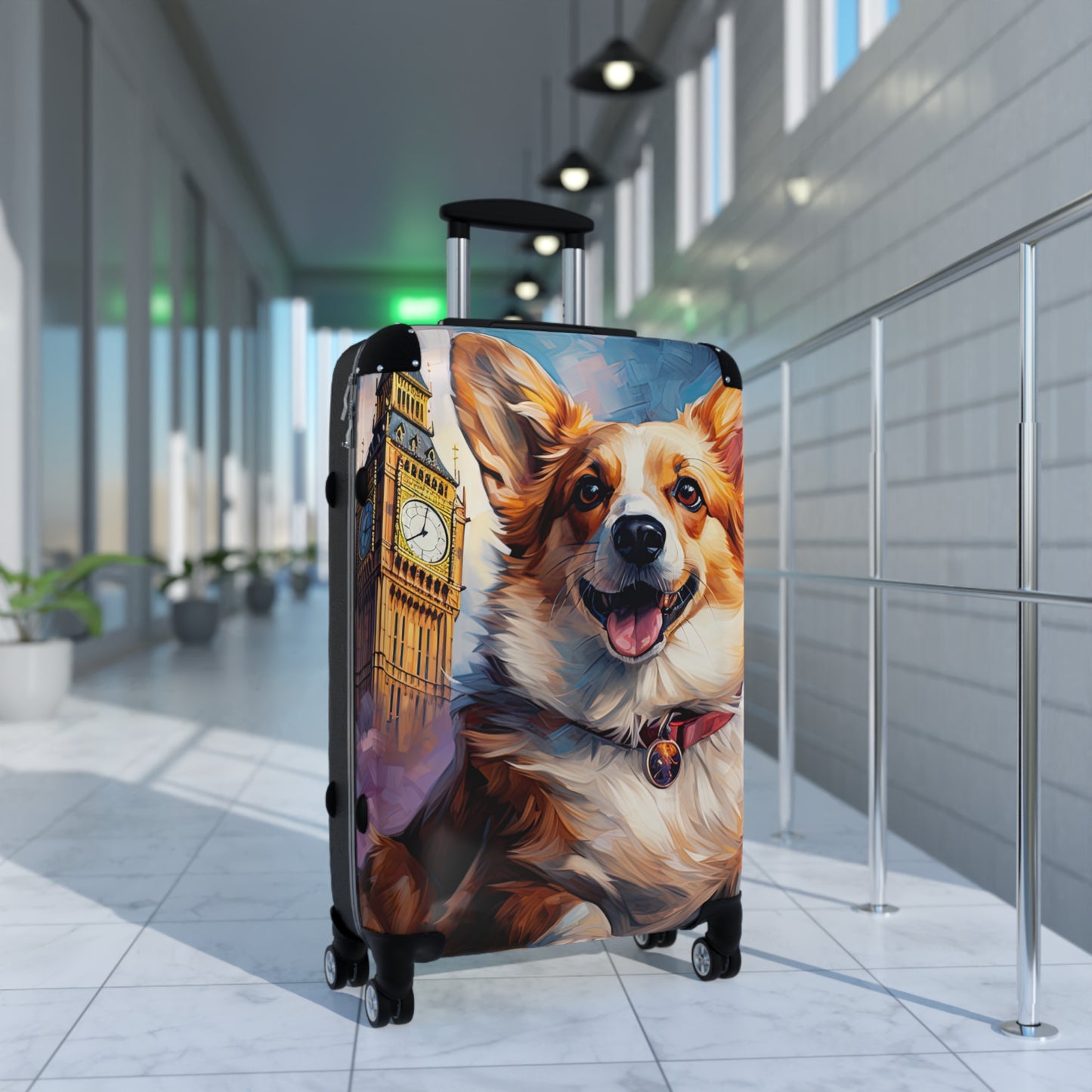 Corgi and Ben - Suitcase