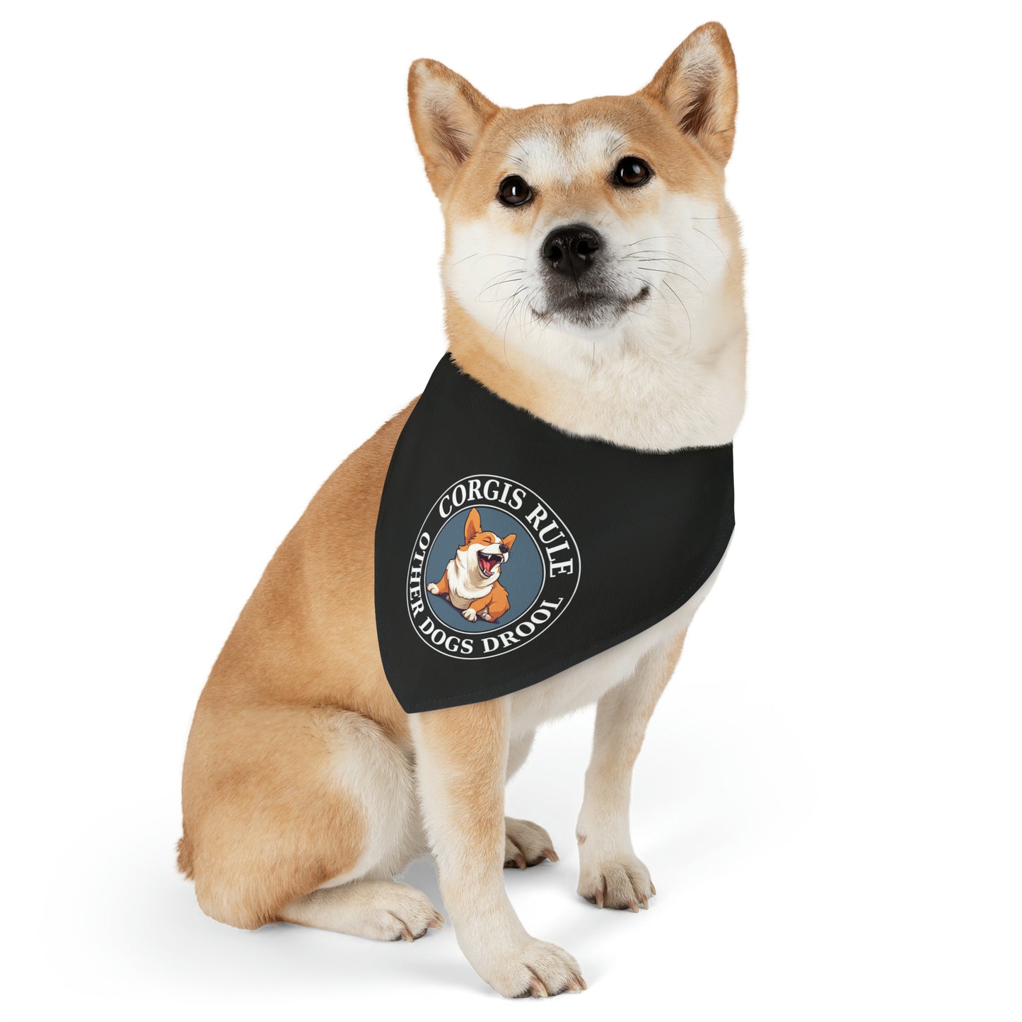 Corgis Rule...Other Dogs Drool - Bandana Collar