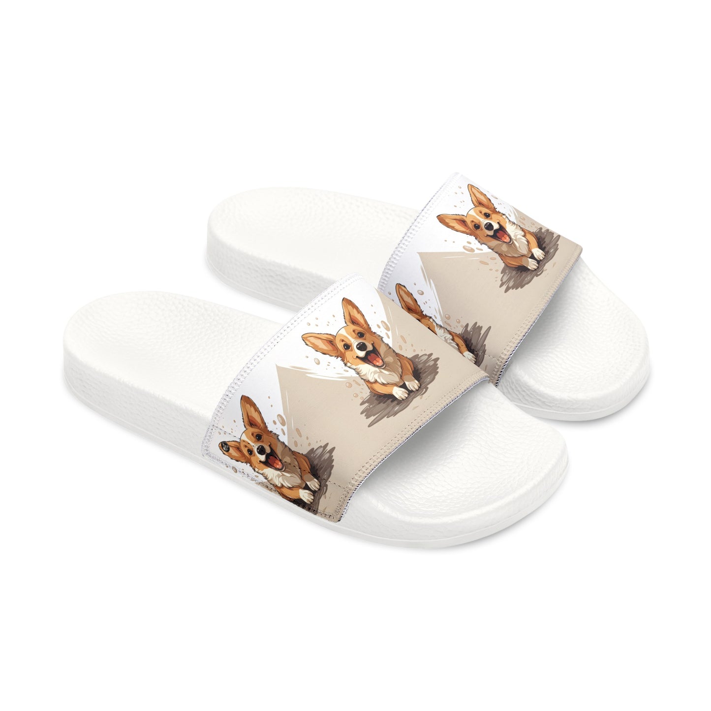Corgi Cuteness - Women's Slide Sandals