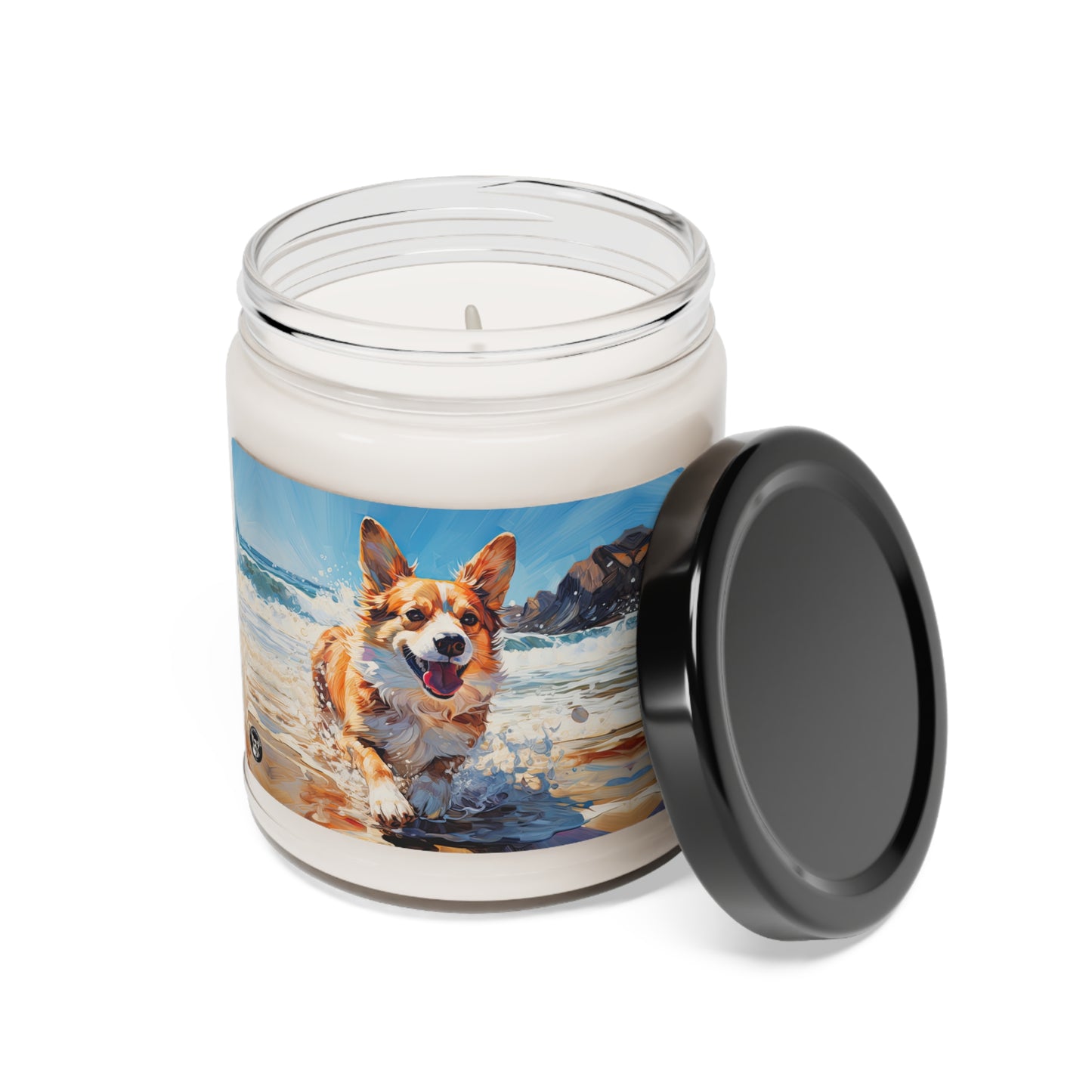 Coastal Corgi - Scented Soy Candle