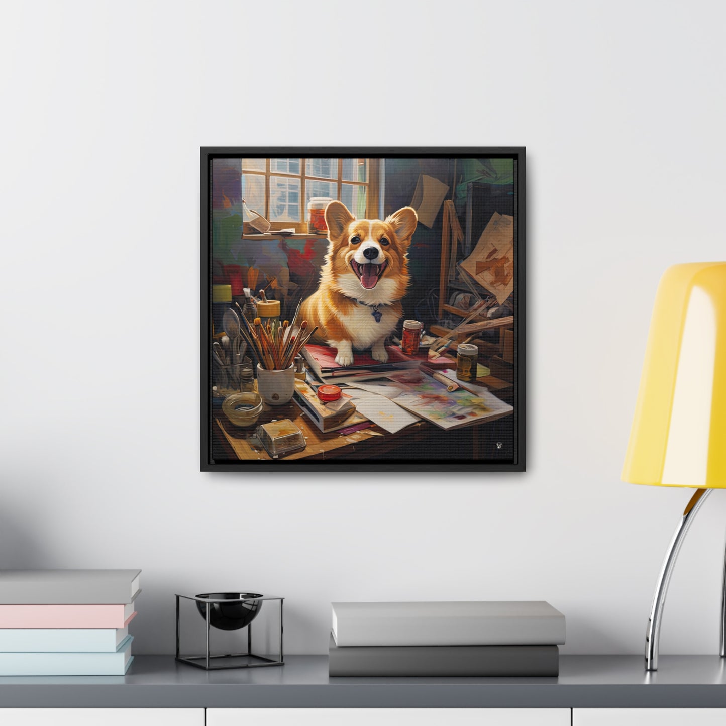 The Intern - Framed on Canvas