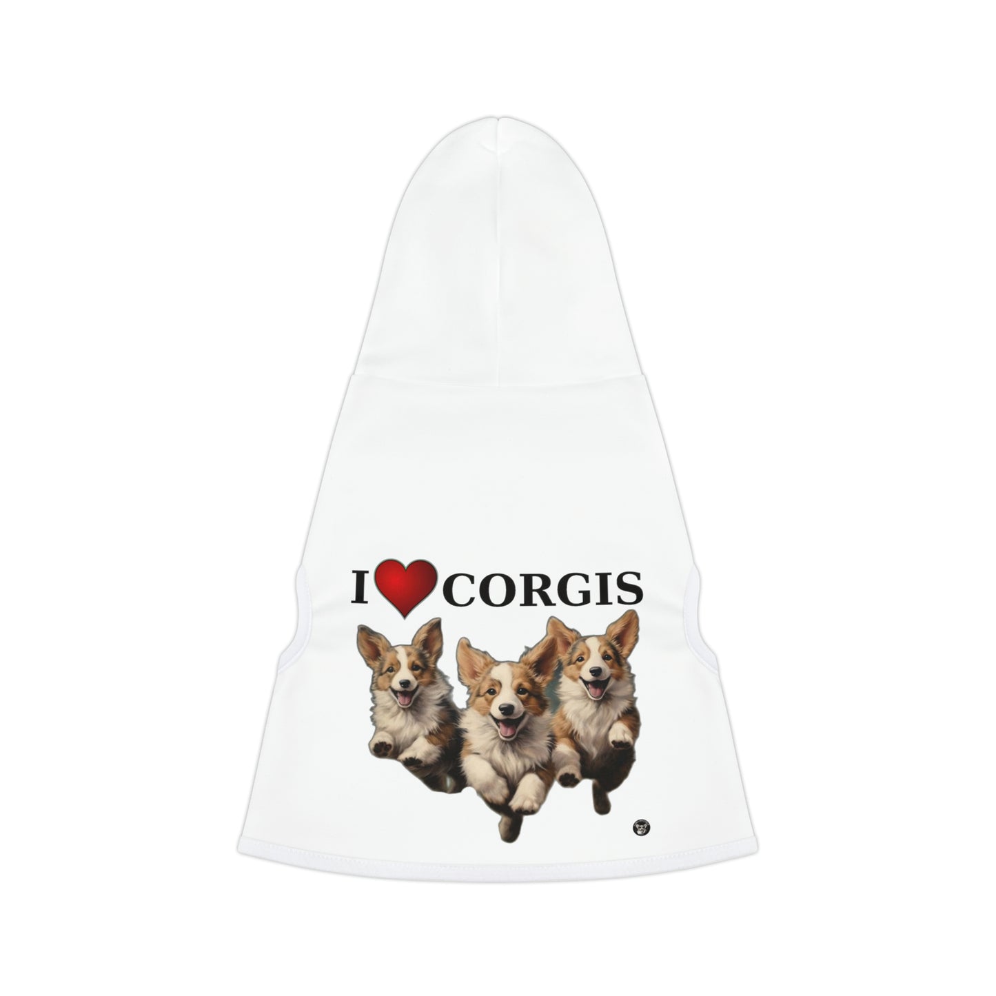 I Heart Corgis - Pet Hoodie