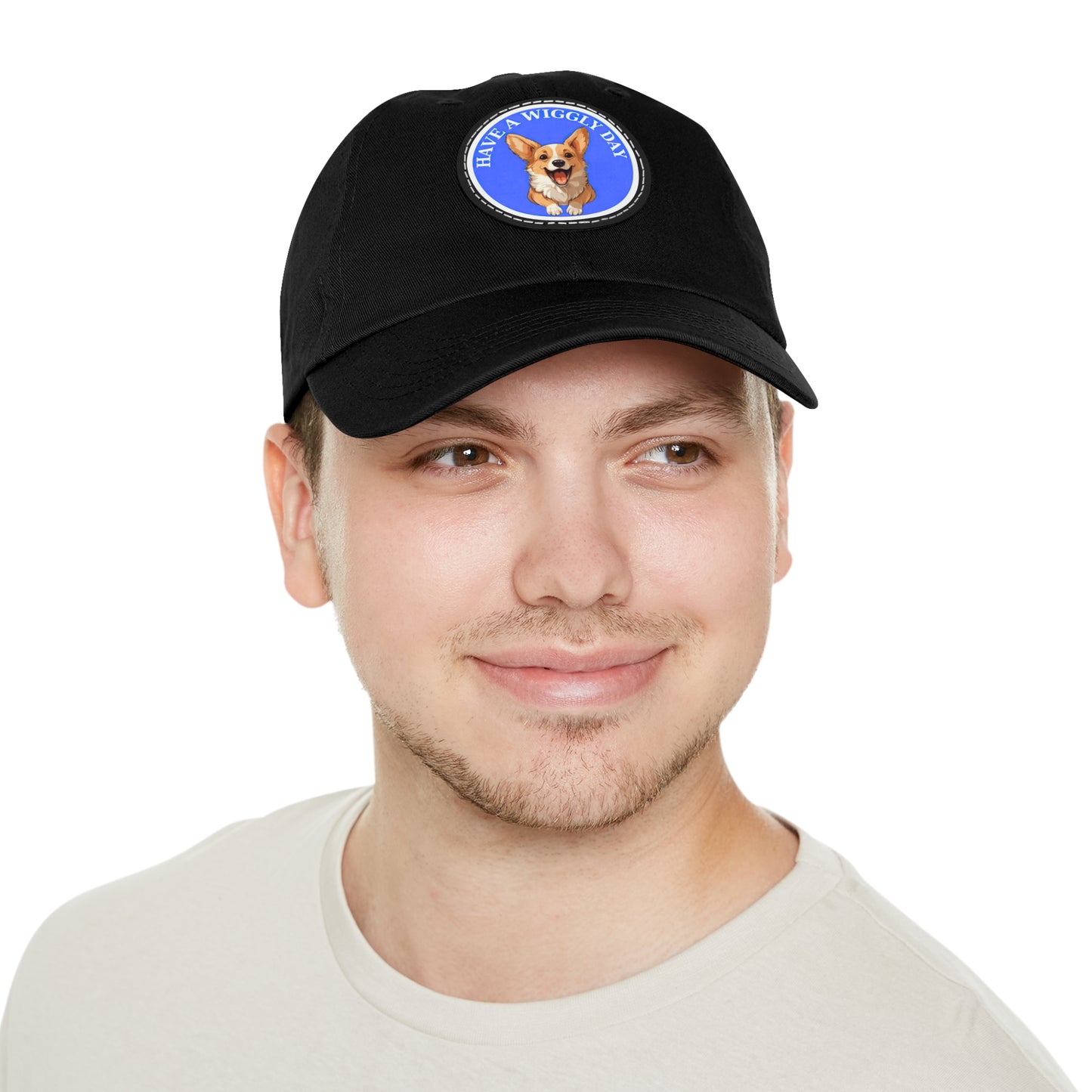 Have a Wiggly Day - Cap with Leather Patch