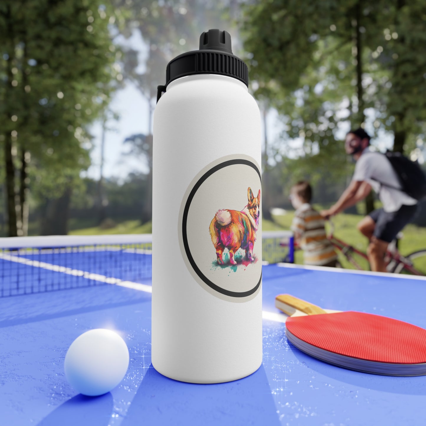 The Observer - Water Bottle with Sport Lid