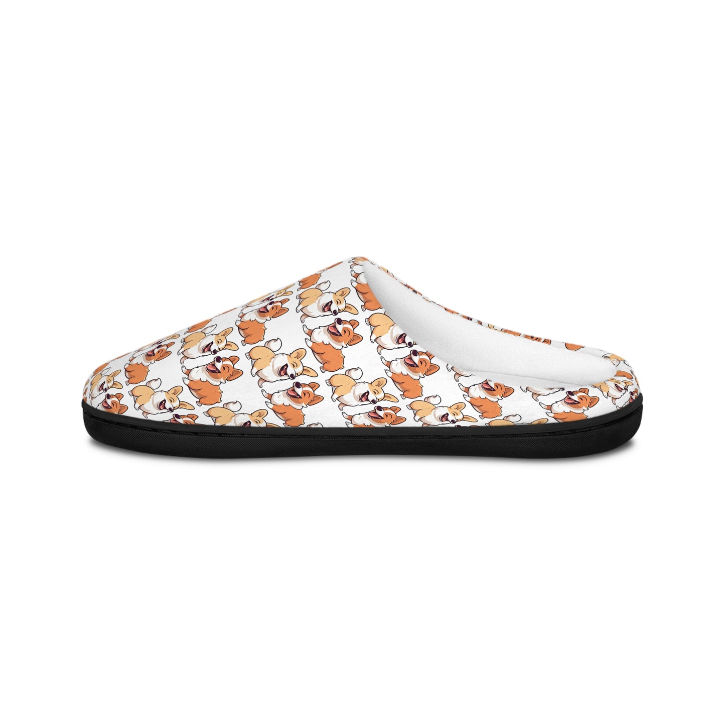 Corgi Couple Mosaic - Women's Slippers