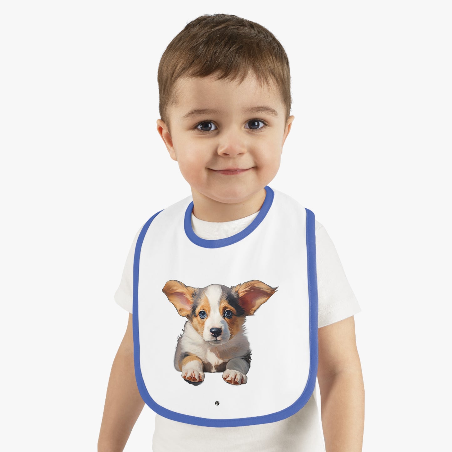 Puppy Portrait - Baby Bib