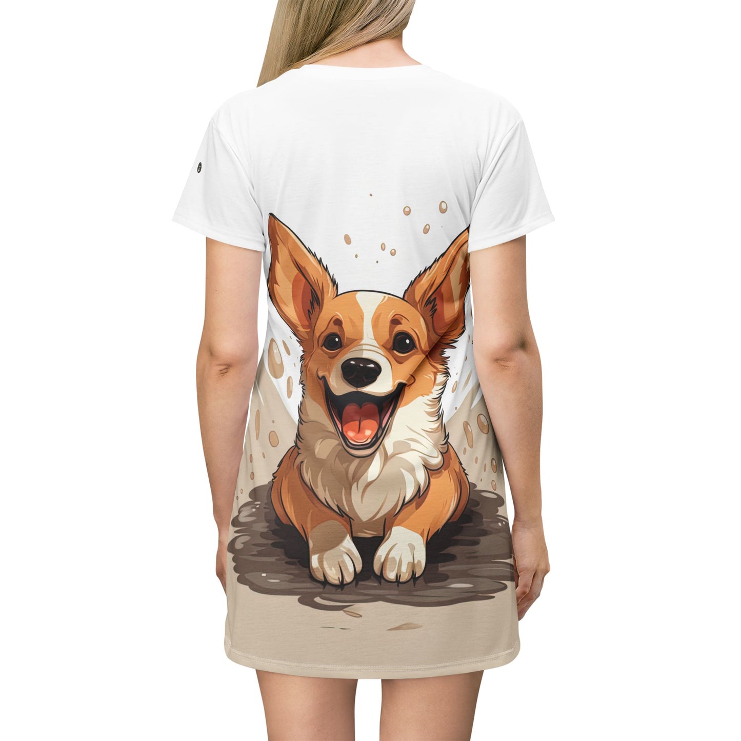 Corgi Cuteness T-Dress