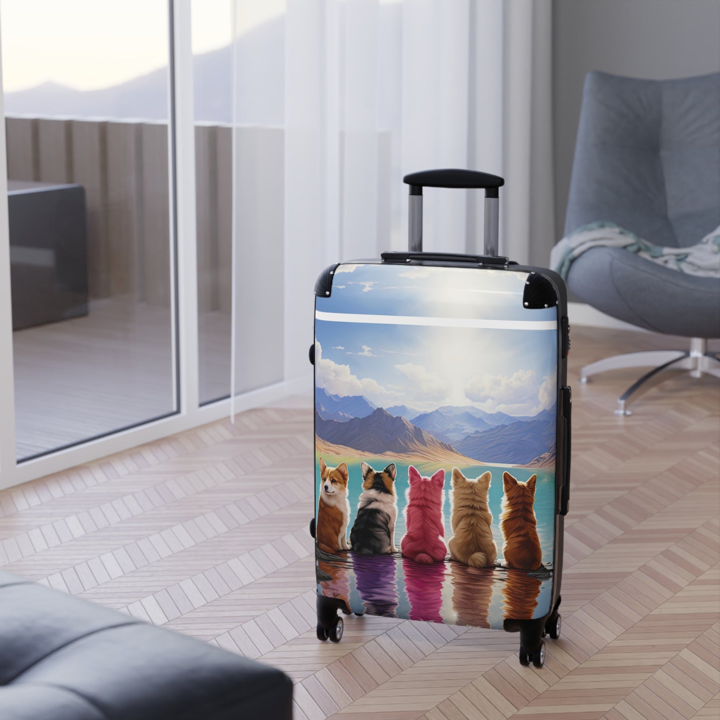 Corgi Lake - Suitcase