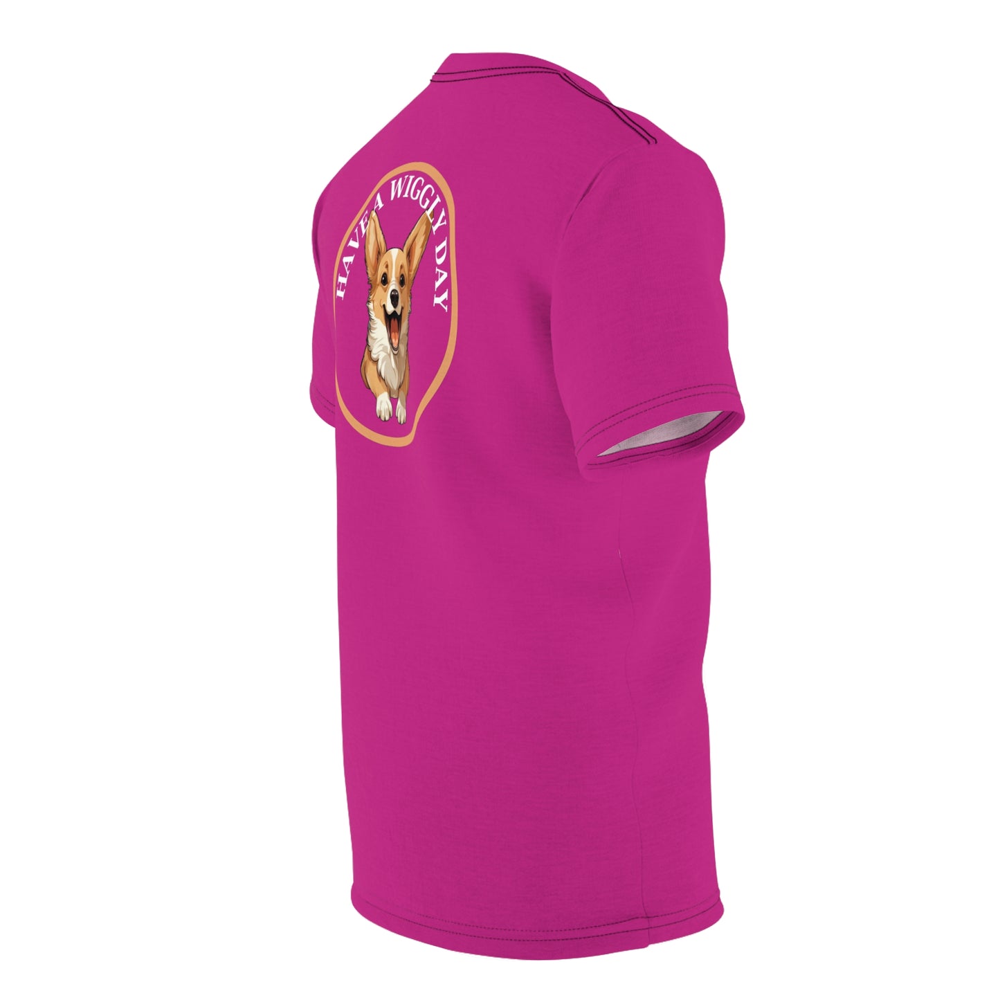 Have a Wiggly Day Bold Tee in Pink