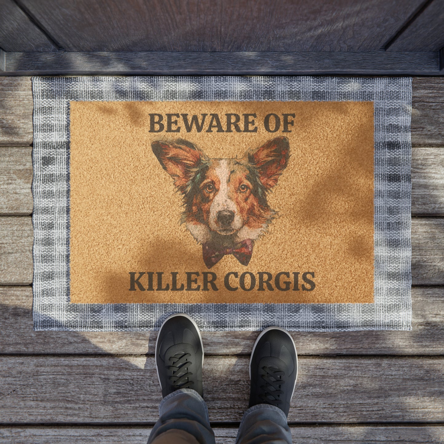 Killer Corgis - Doormat