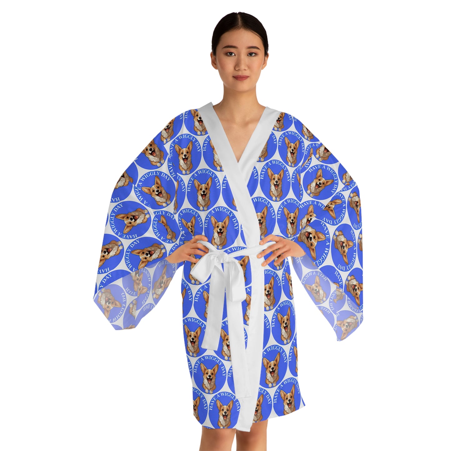 Have a Wiggly Day - Kimono Robe