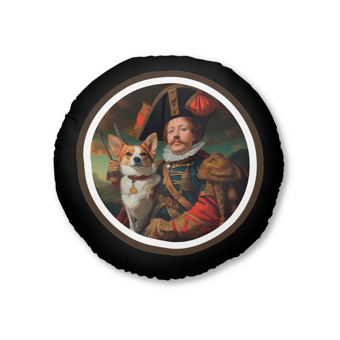 First Royal Corgi - Floor Pillow