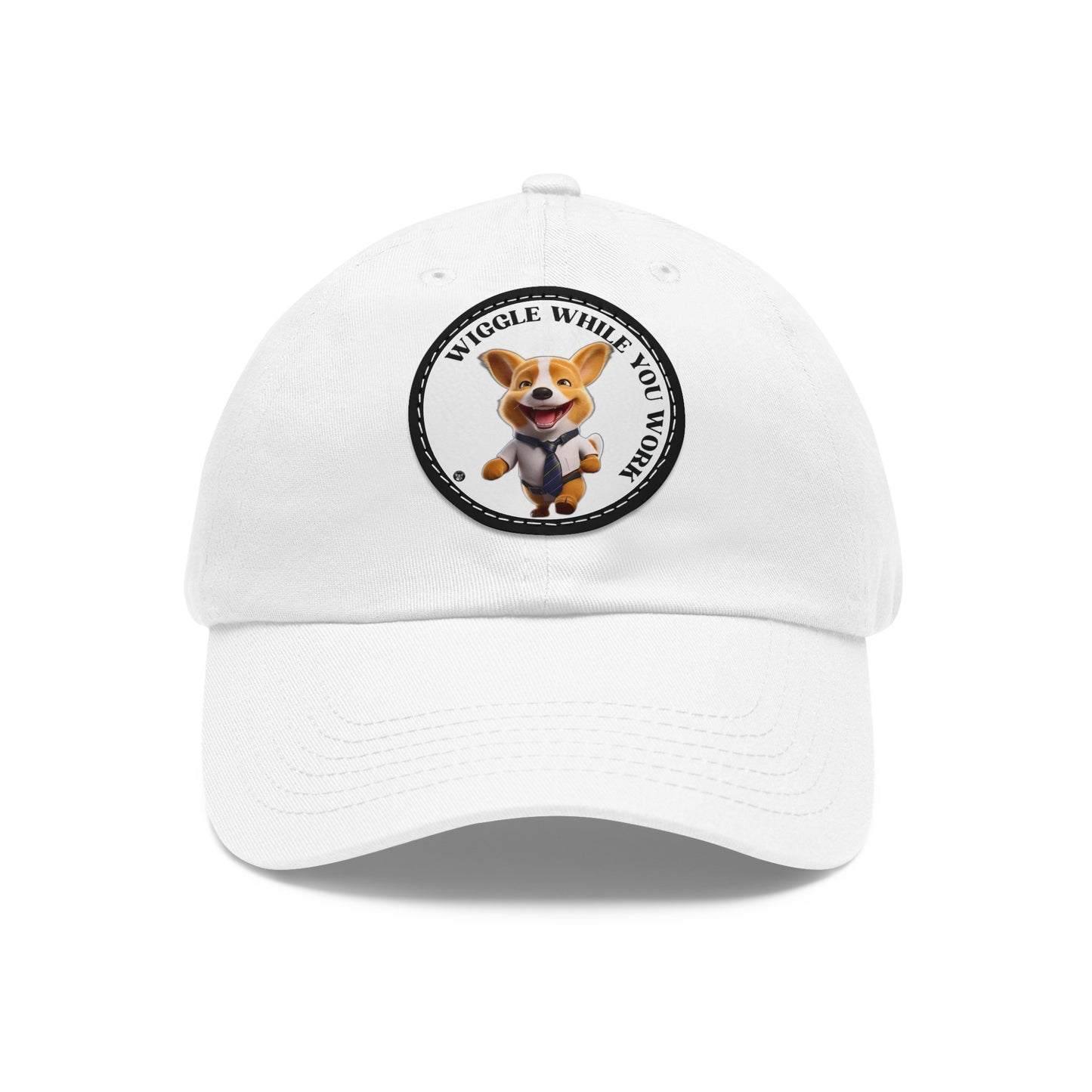 Wiggle While You Work - Cap with Leather Patch