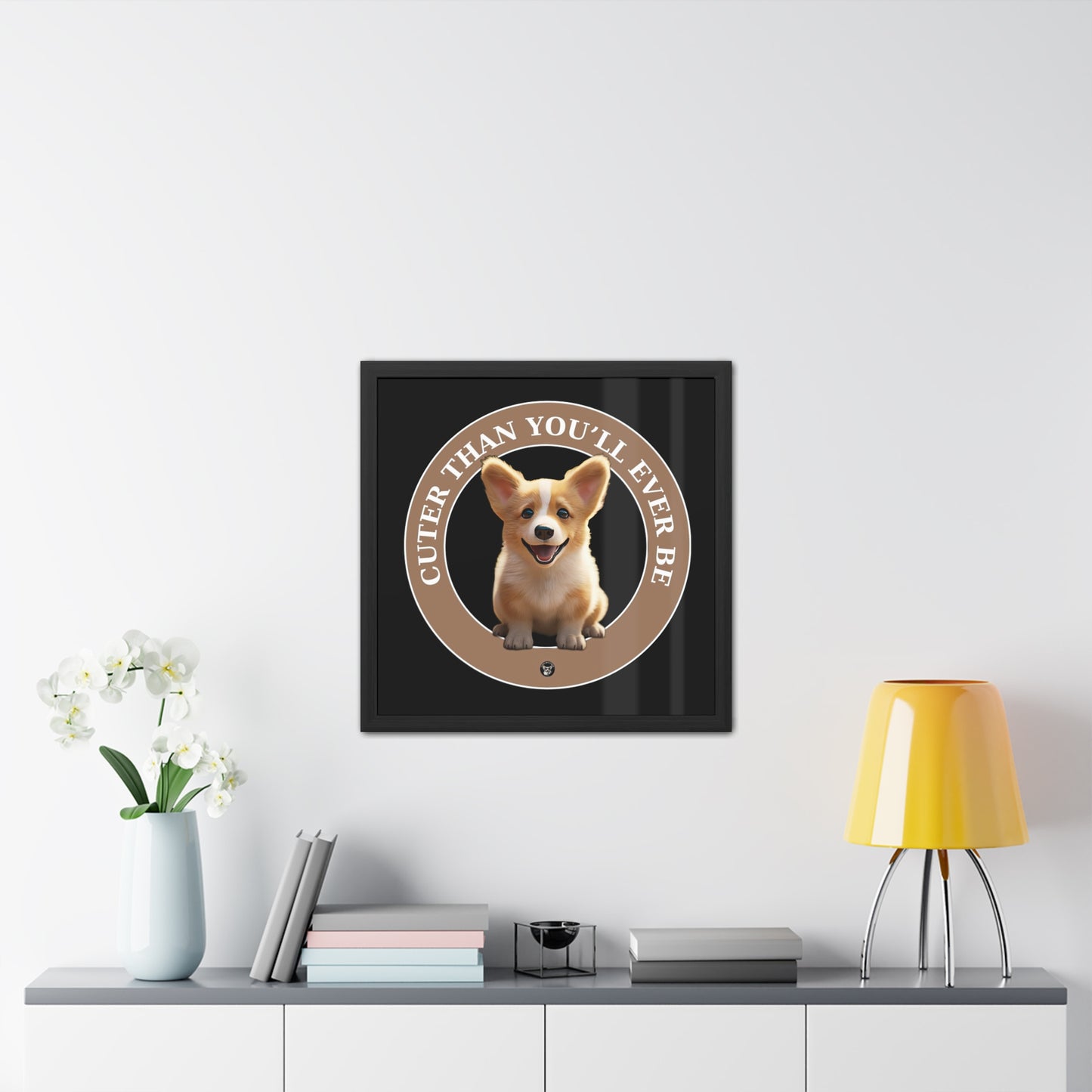 Cuter Than You - Framed Print