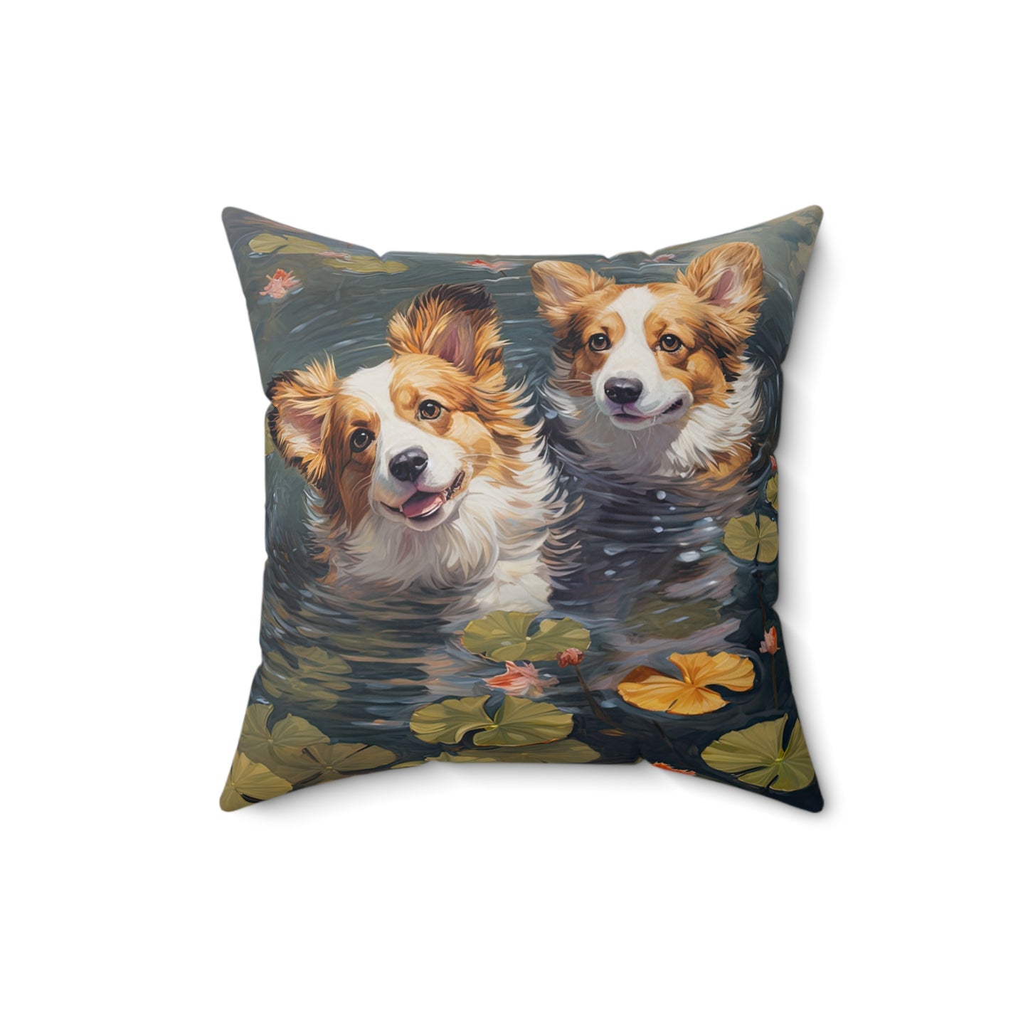 Pond Pups - Throw Pillow